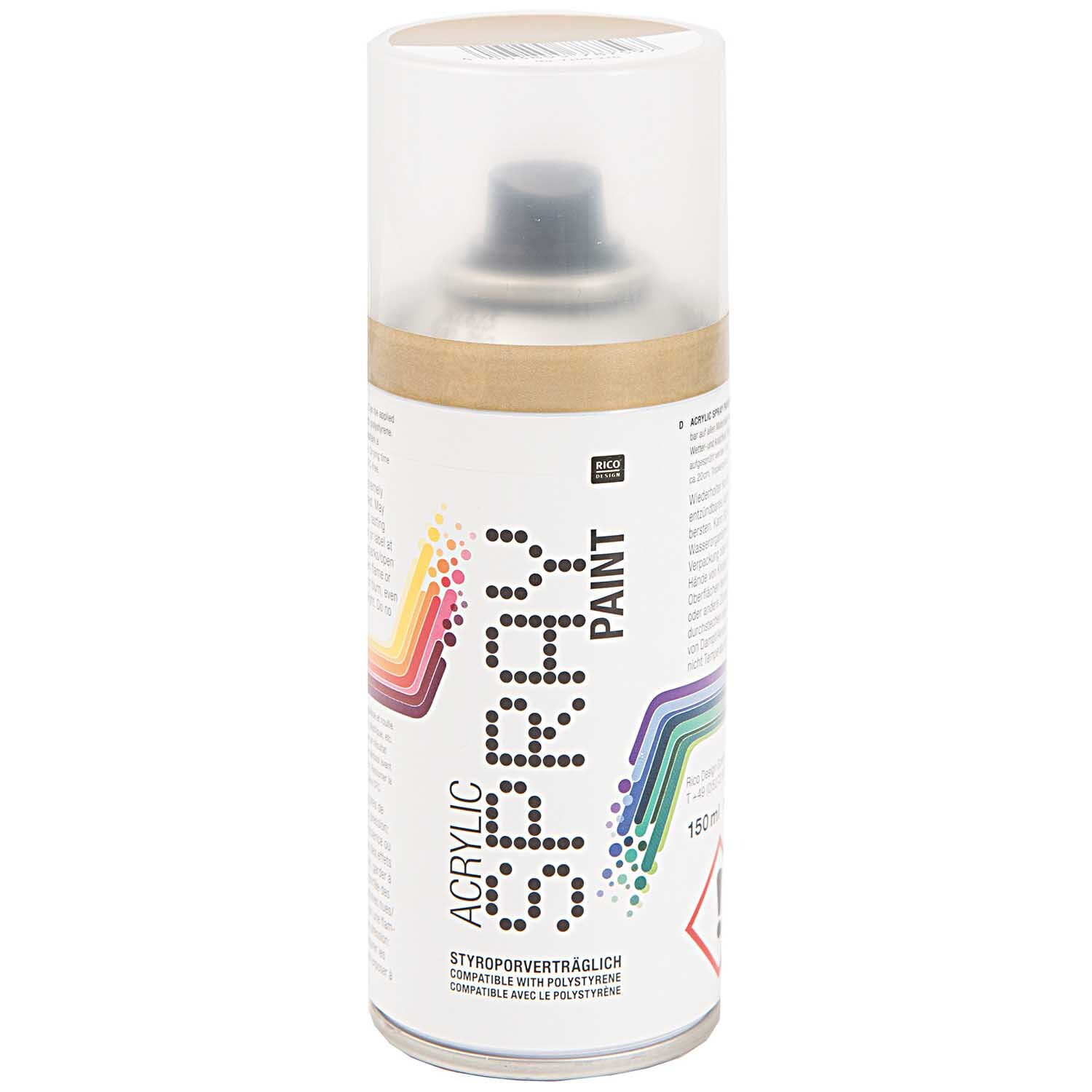 Spray Paint 150ml Farbe Gold von Rico Design