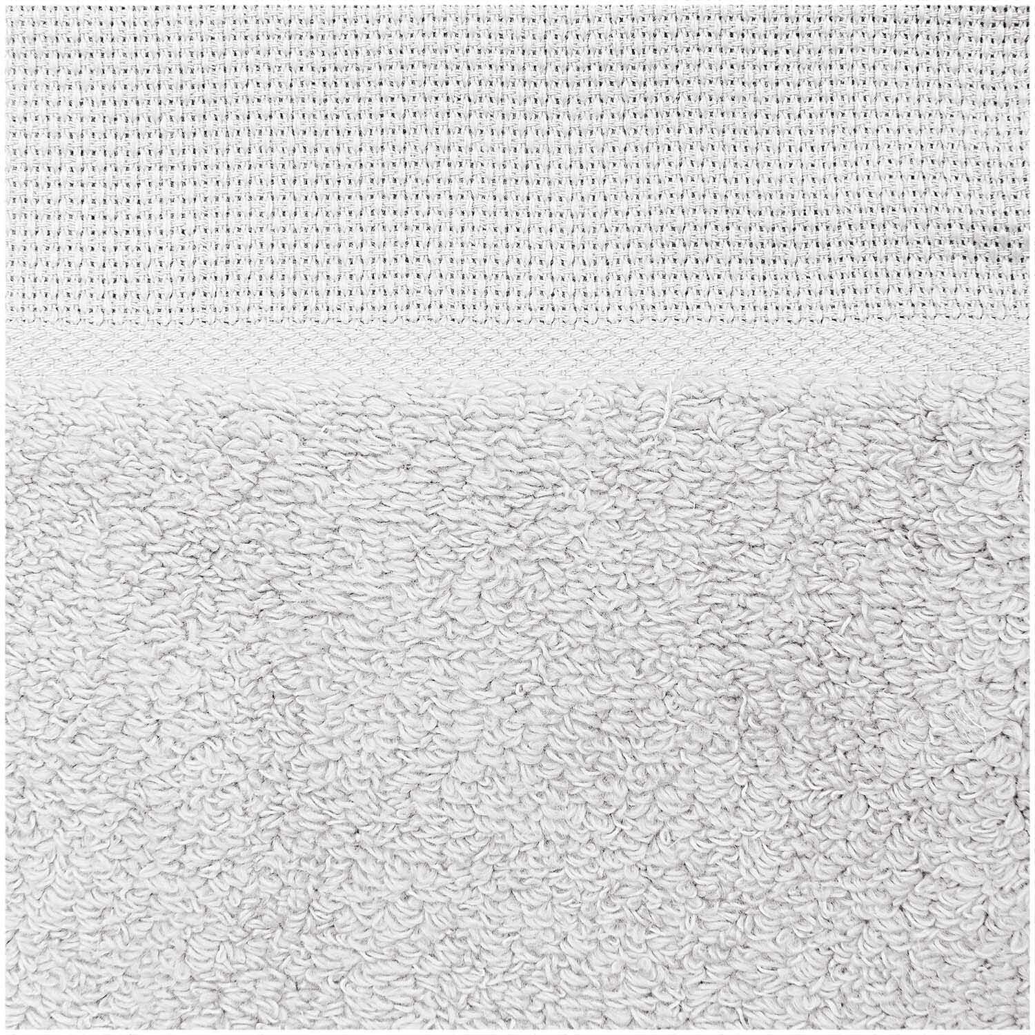 Duschtuch 70x140cm Farbe Grau von Rico Design Duschtuch 70x140cm von Rico Design in Grau, zeigt eine weiche, strukturierte Oberfläche.