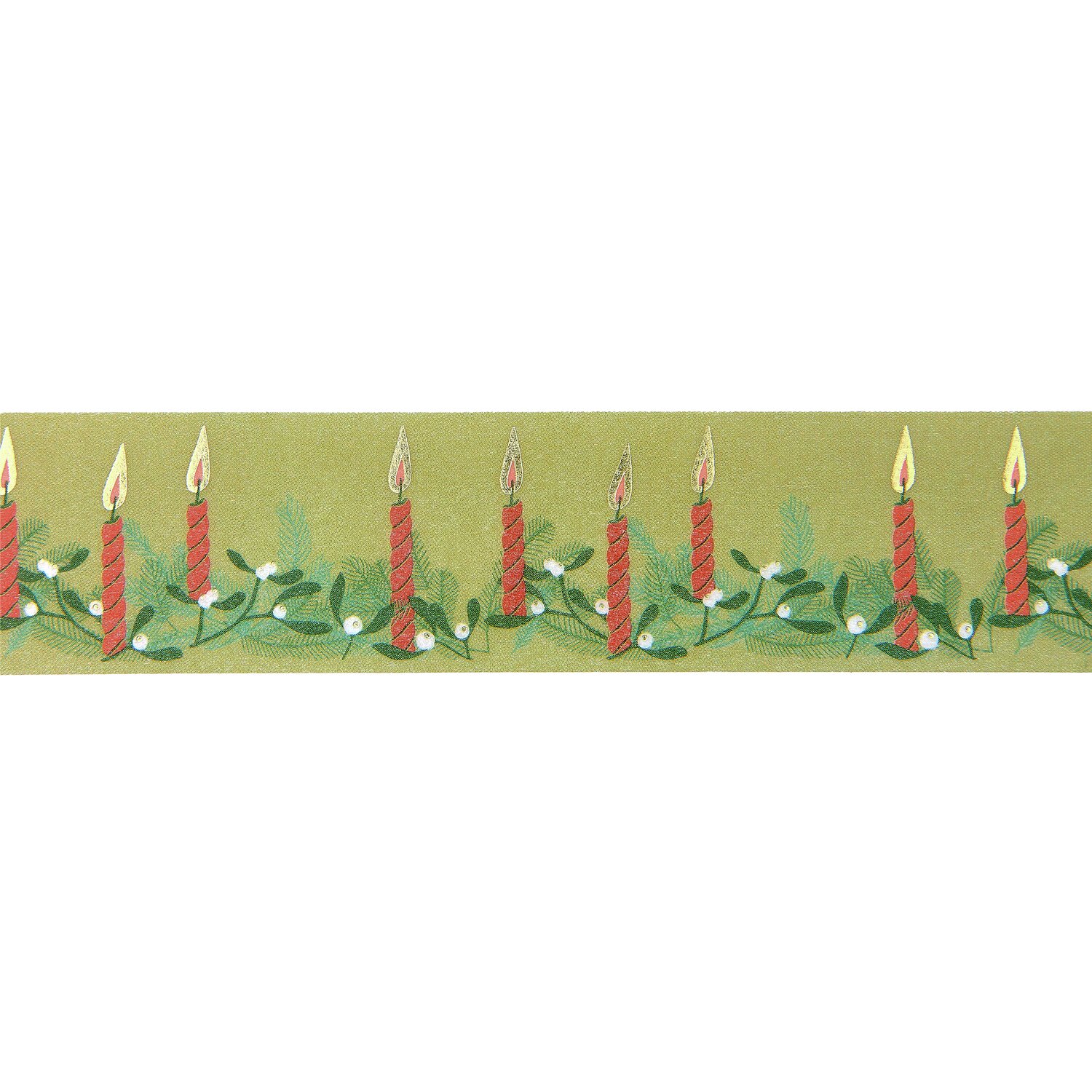 Paper Poetry Tape Advent Kerzen 3cmx10m von Rico Design