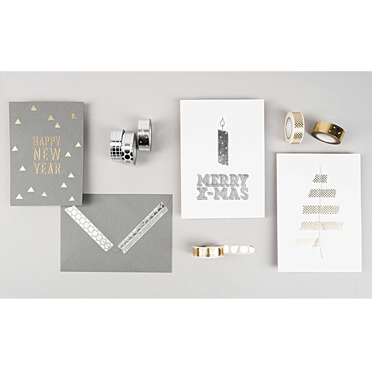 Paper Poetry Tape Sterne silber 15mm 10m Hot Foil Paper Poetry Tape Sterne silber 15mm 10m Hot Foil