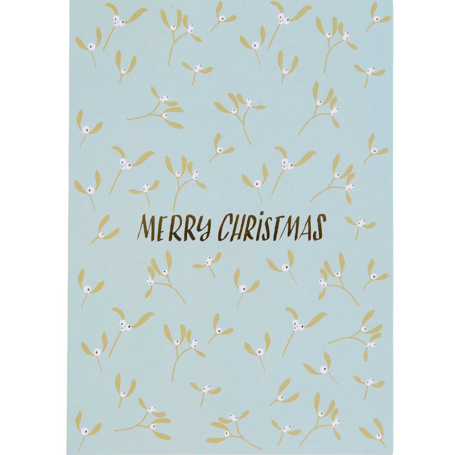 Paper Poetry Postkartenblock Advent Mistelzweige 10 Karten von Rico Design