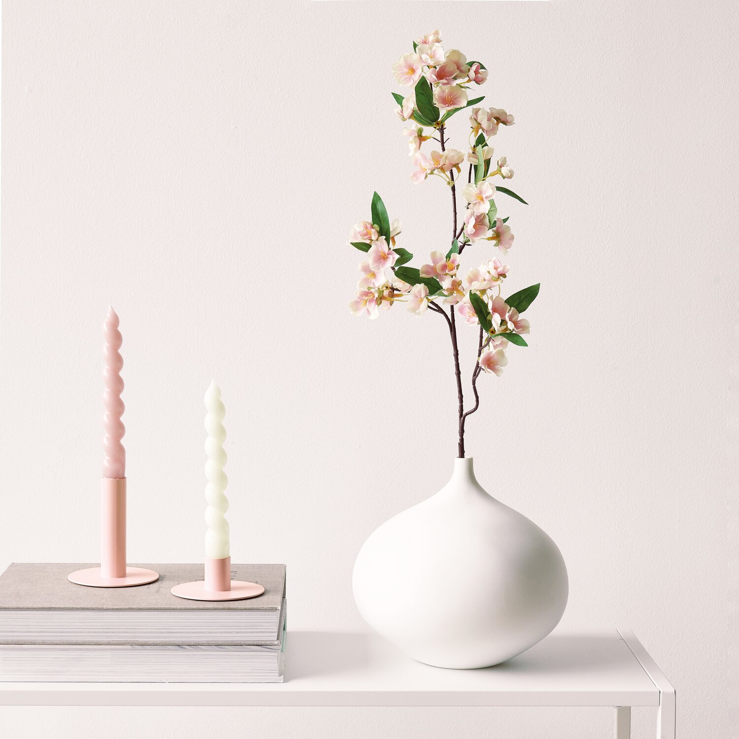 Seidenpapierblumen Kirschblüten 2 Stück Größe 25cm von Rico Design