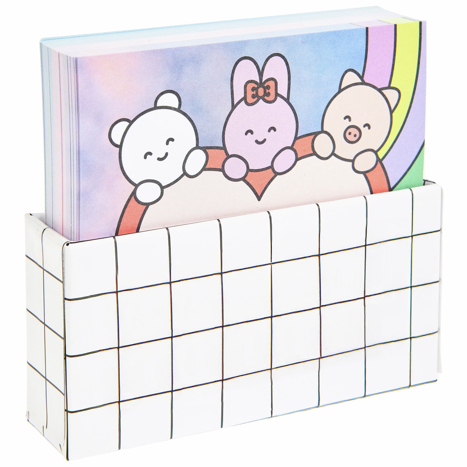 Paper Poetry Notizzettel-Box Chingu 9x9cm 150 Blatt von Rico Design