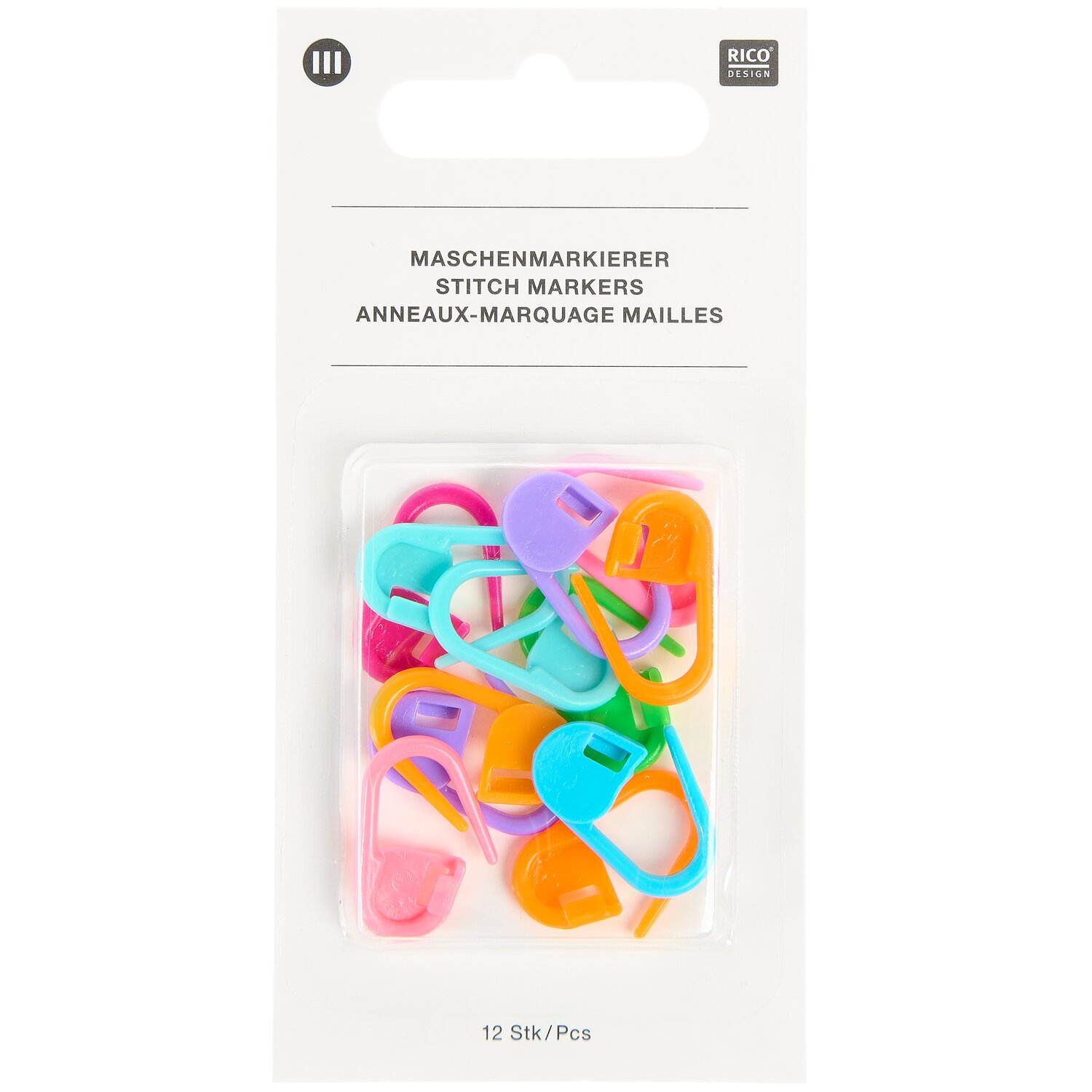 Maschenmarkierer 12 Stück von Rico Design