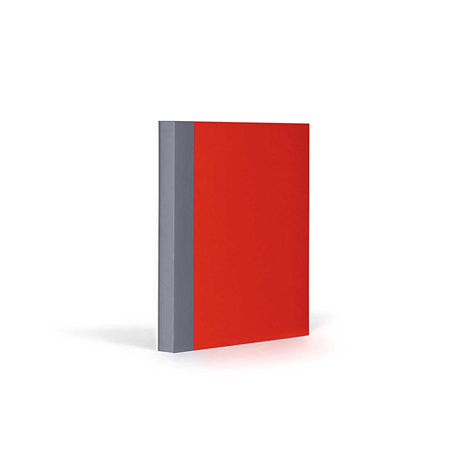 Notizbuch A6 liniert cherry-grey Notizbuch A6 liniert cherry-grey