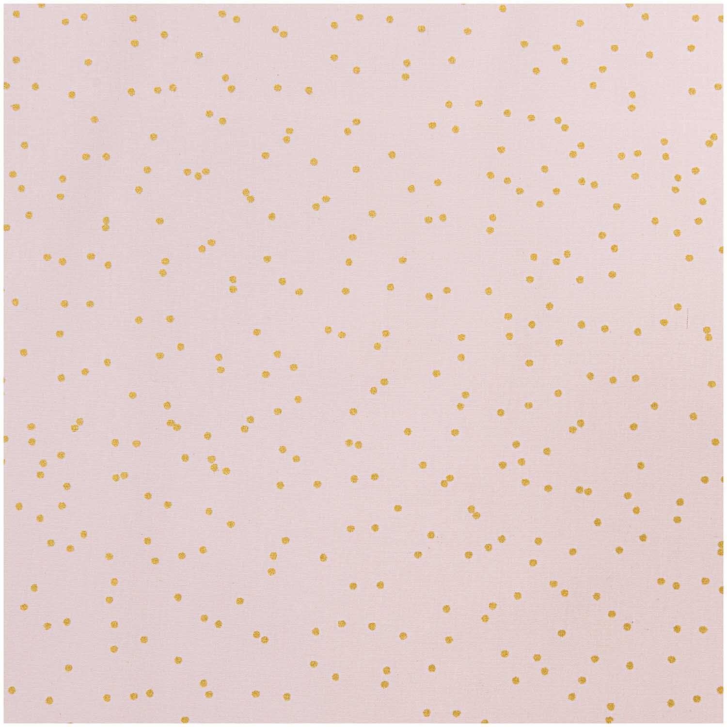 Stoff Punkte rosa-gold 50x140cm Stoff Punkte rosa-gold 50x140cm