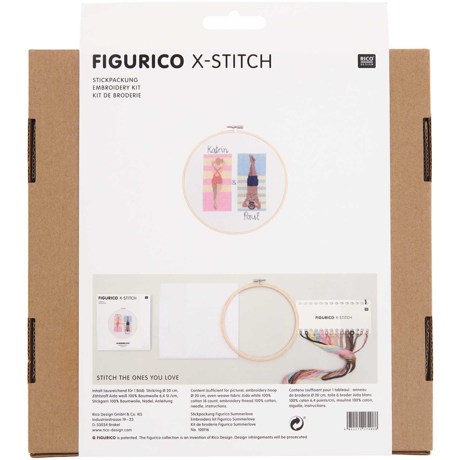 Figurico Stickpackung Summerlove 20cm Figurico Stickpackung Summerlove 20cm