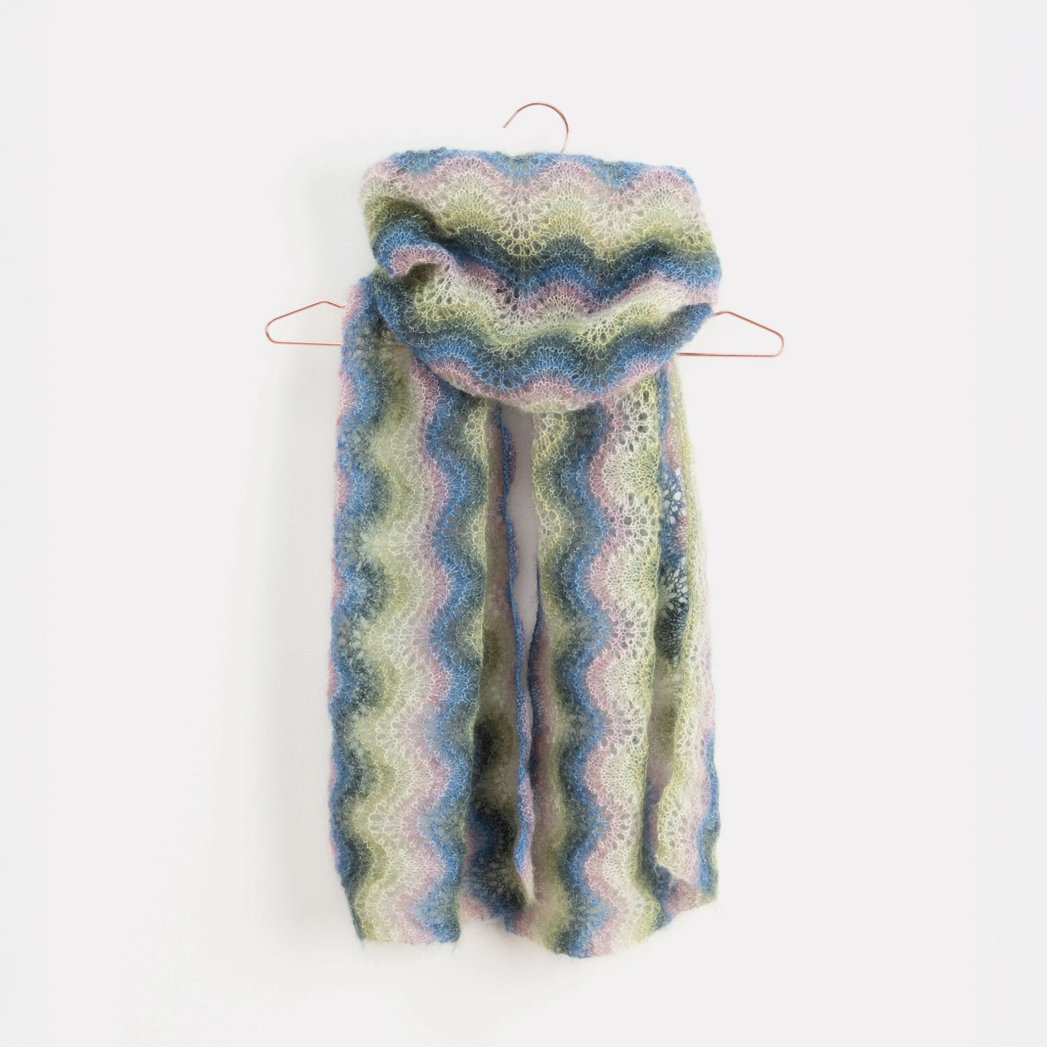 Schal Farbe Retro