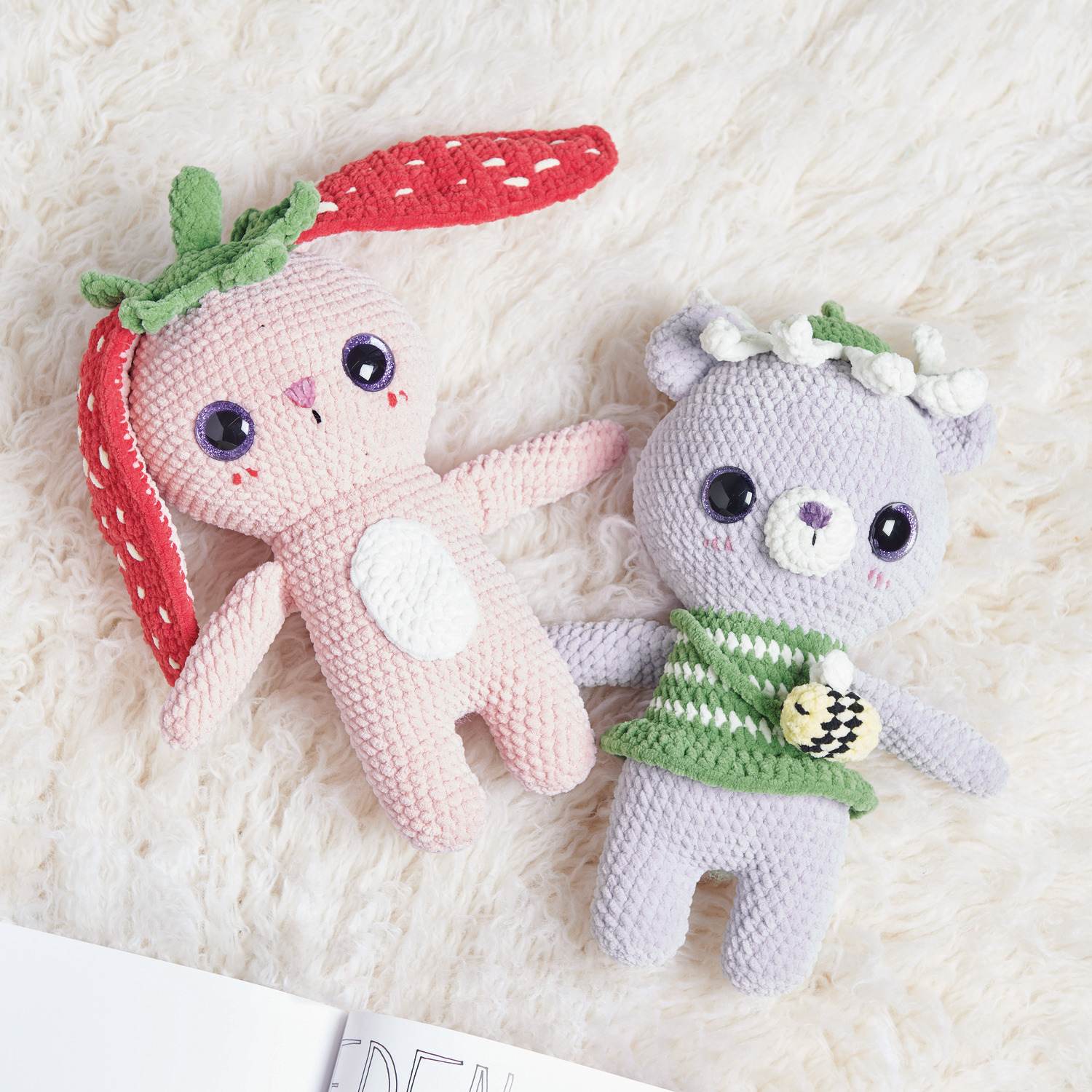 Häkelset Flower Lover Bear Modell 07 aus Chenillove Big Cuties Häkelset Flower Lover Bear Modell 07 aus Chenillove Big Cuties