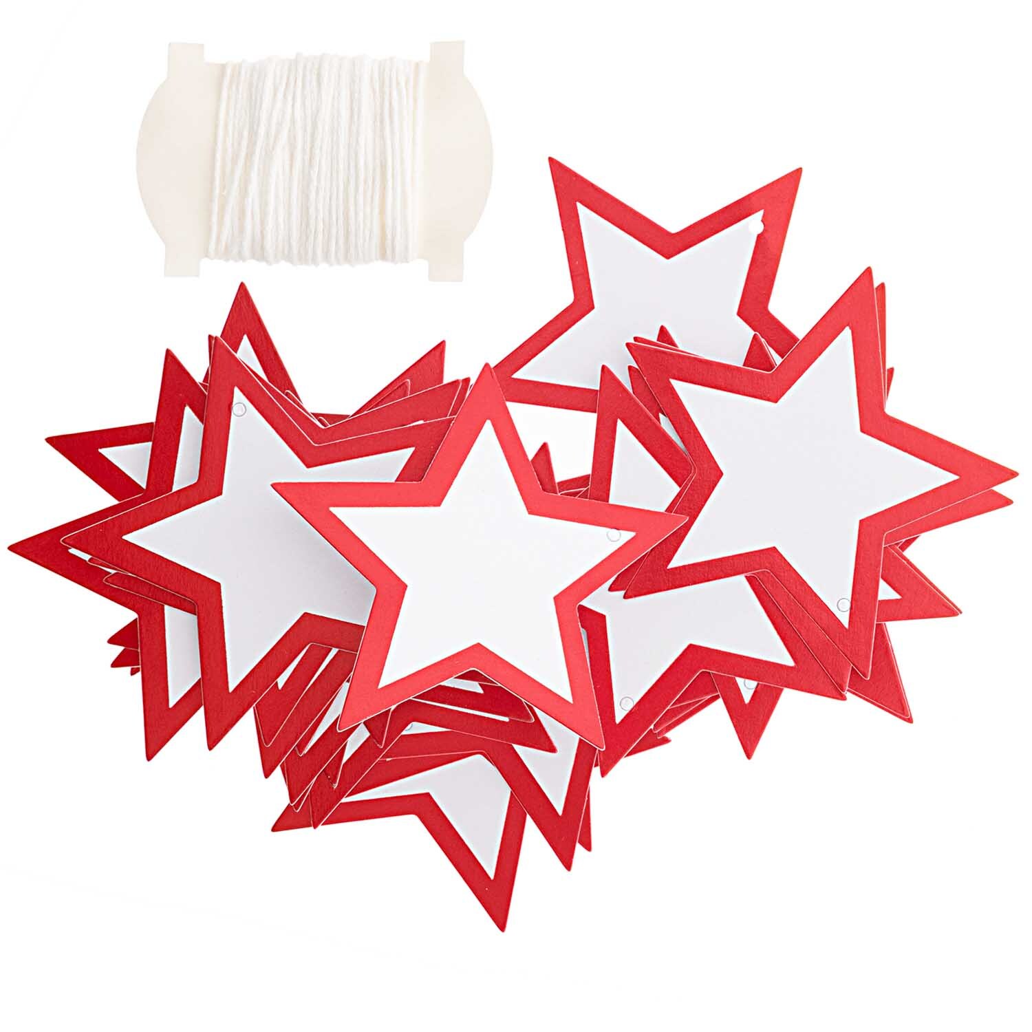 Paper Poetry Papieranhänger Stern mit Hot Foil 6,5x6,5cm 24 Stück Paper Poetry Papieranhänger Stern mit Hot Foil 6,5x6,5cm 24 Stück