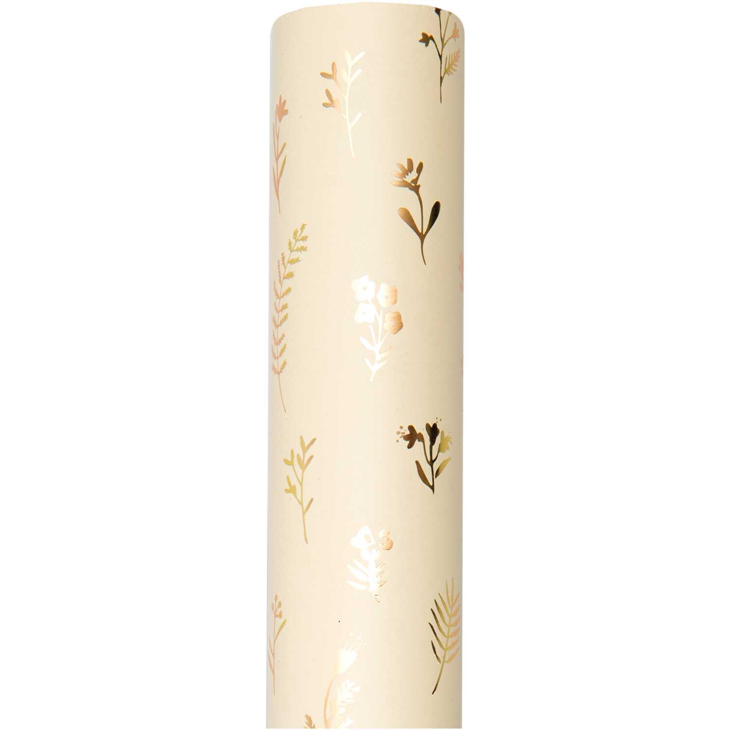 Paper Poetry Geschenkpapier Bunny Hop Streublumen 70cm 2m Hot Foil von Rico Design