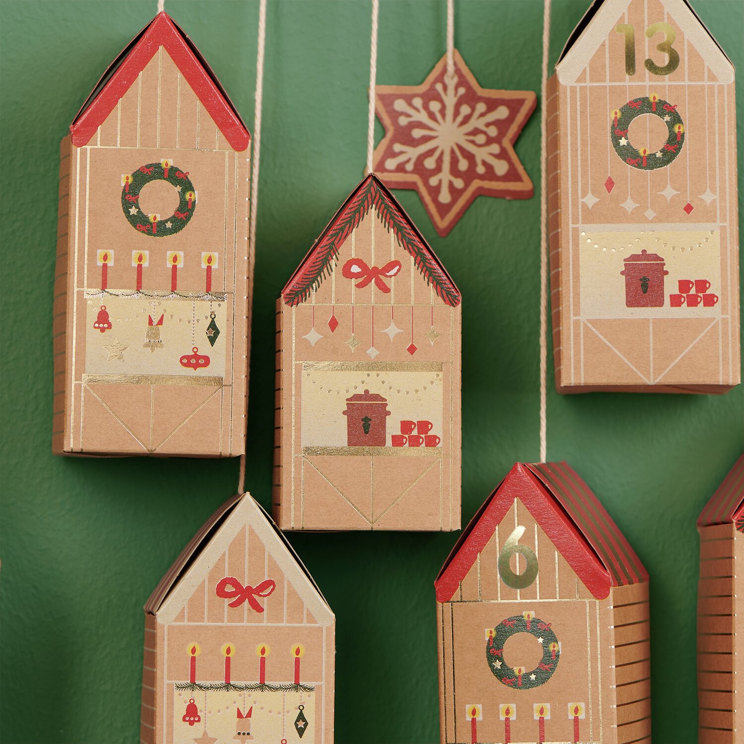 Adventskalender Bastelset von Rico Design Adventskalender Bastelset von Rico Design