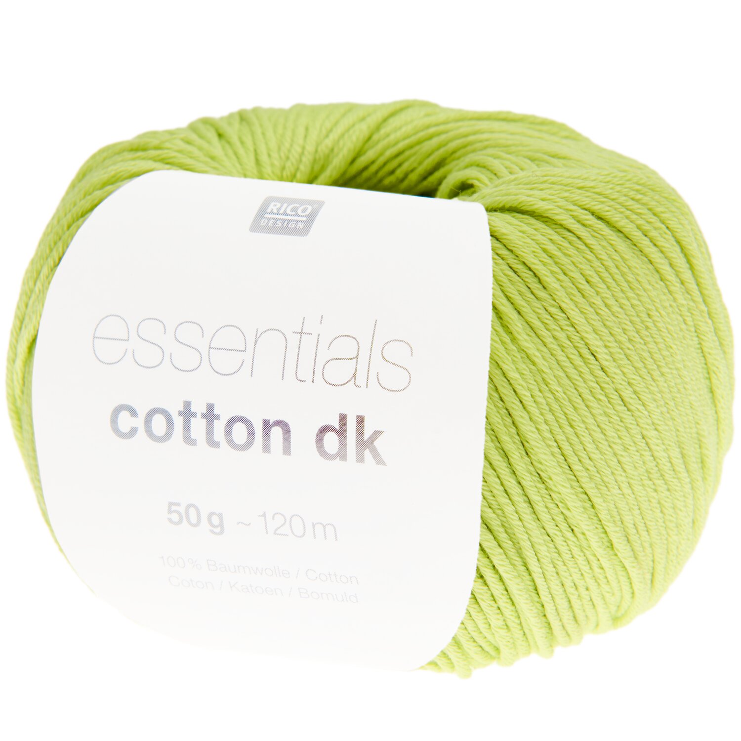 Essentials Cotton dk 50g 120m Farbe Pistazie von Rico Design