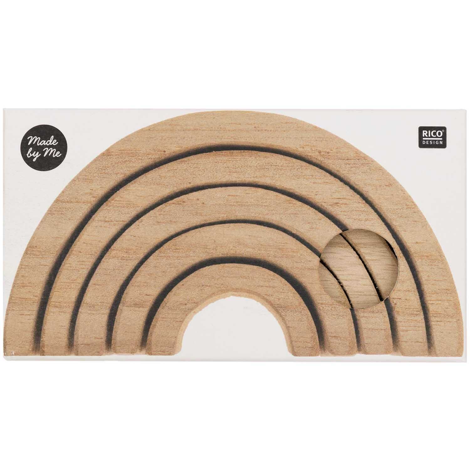 Holz-Regenbogen 12x6x5cm Holz-Regenbogen 12x6x5cm
