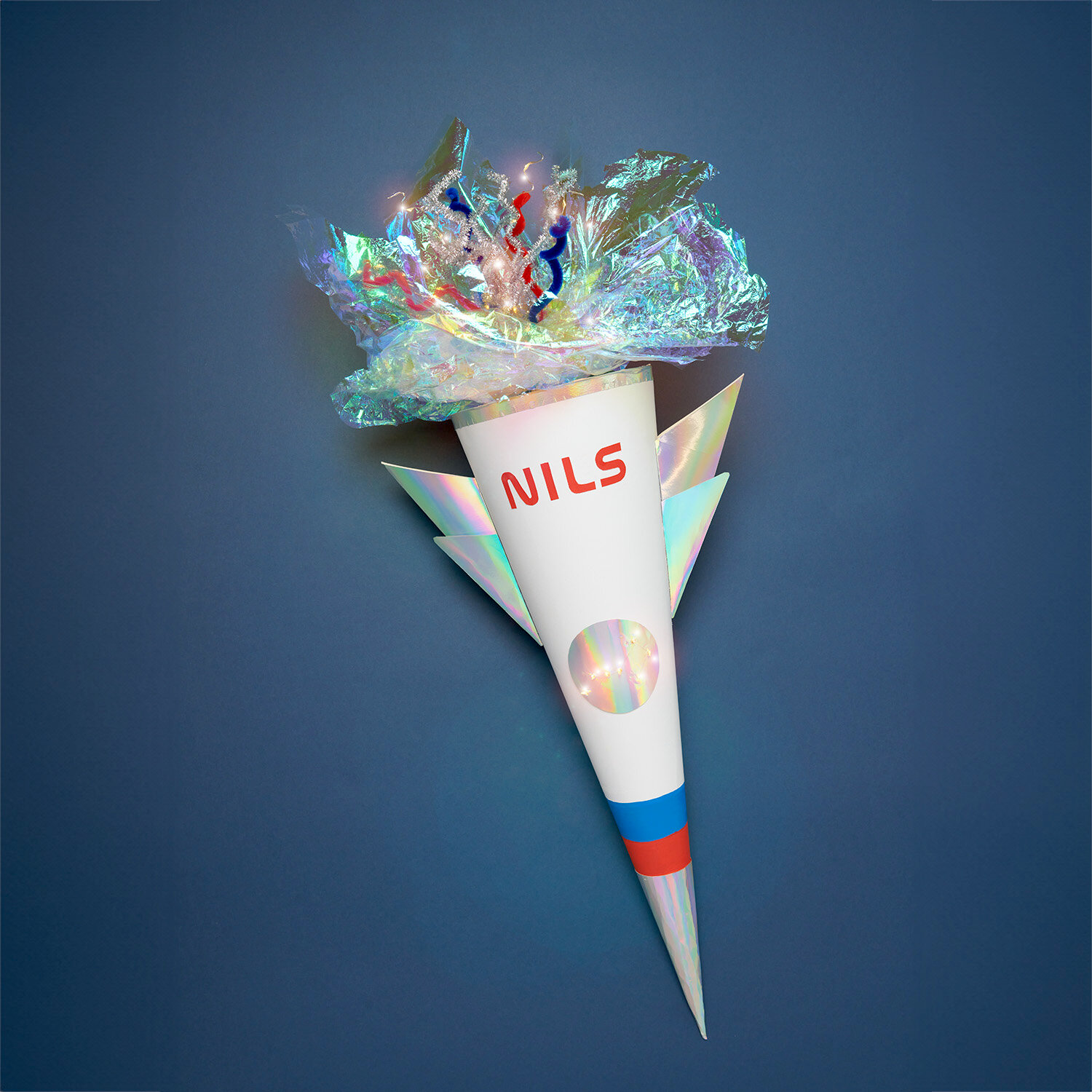 Bastelanleitung Schultüte Rakete von Rico Design