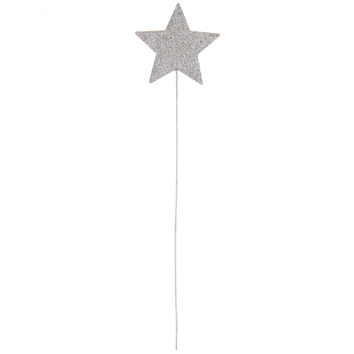Glitter-Picker Stern gefüllt 27x5cm Glitter-Picker Stern gefüllt 27x5cm
