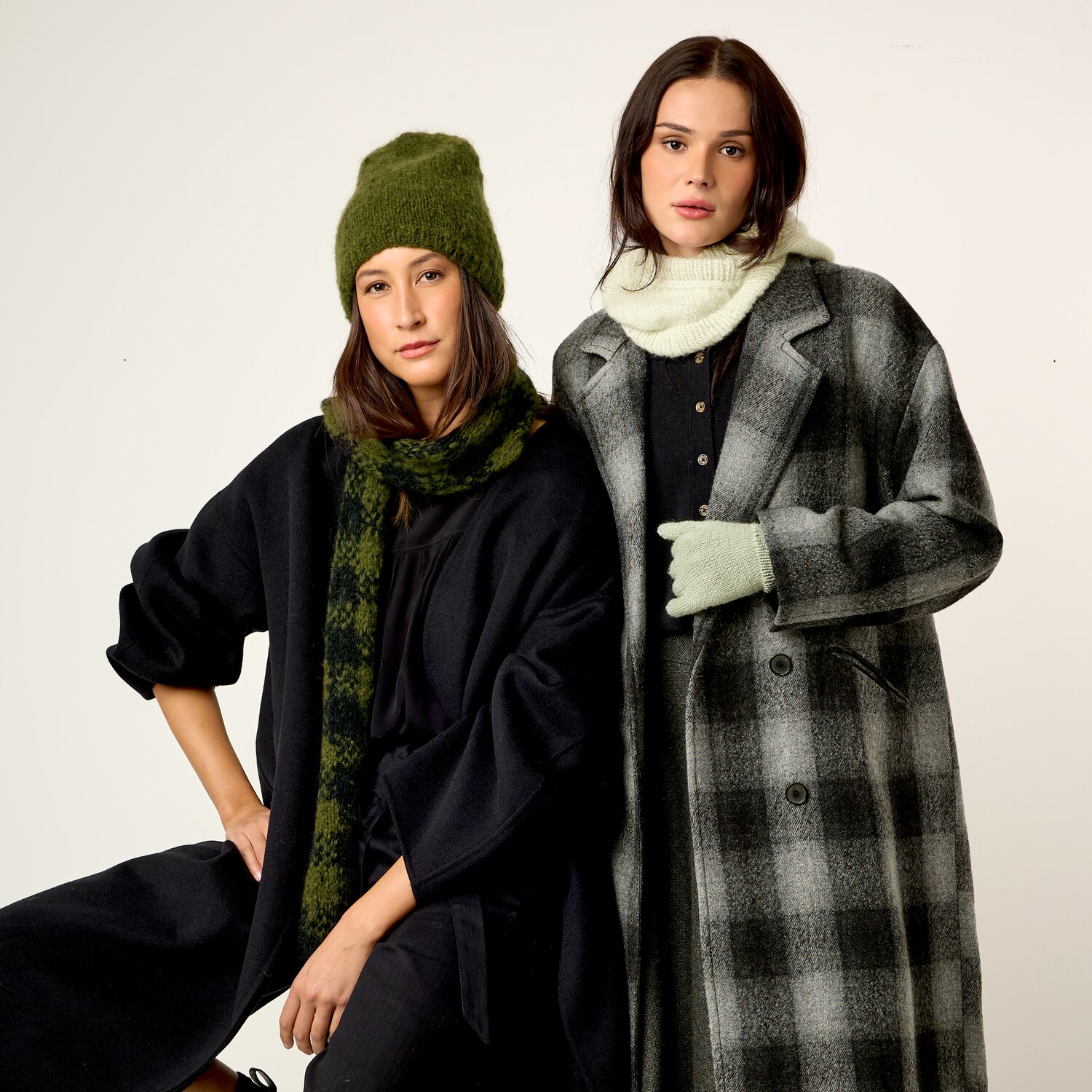 Strickset Schal Modell 09 aus Luxury Knits Little Pieces von Rico Design