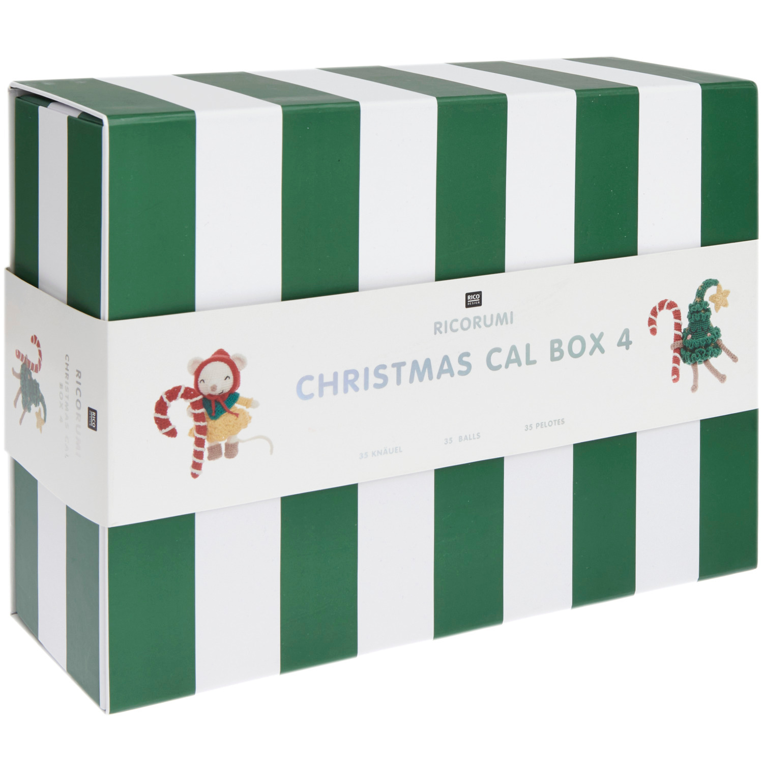 Creative Ricorumi dk Christmas CAL Box 4 Candy Cane Creative Ricorumi dk Christmas CAL Box 4 Candy Cane
