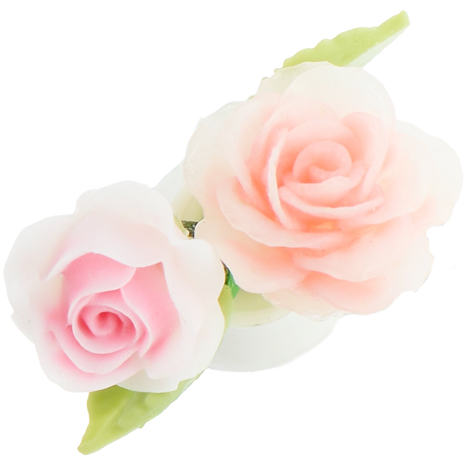 Miniatur Vase mit Rosen von Rico Design