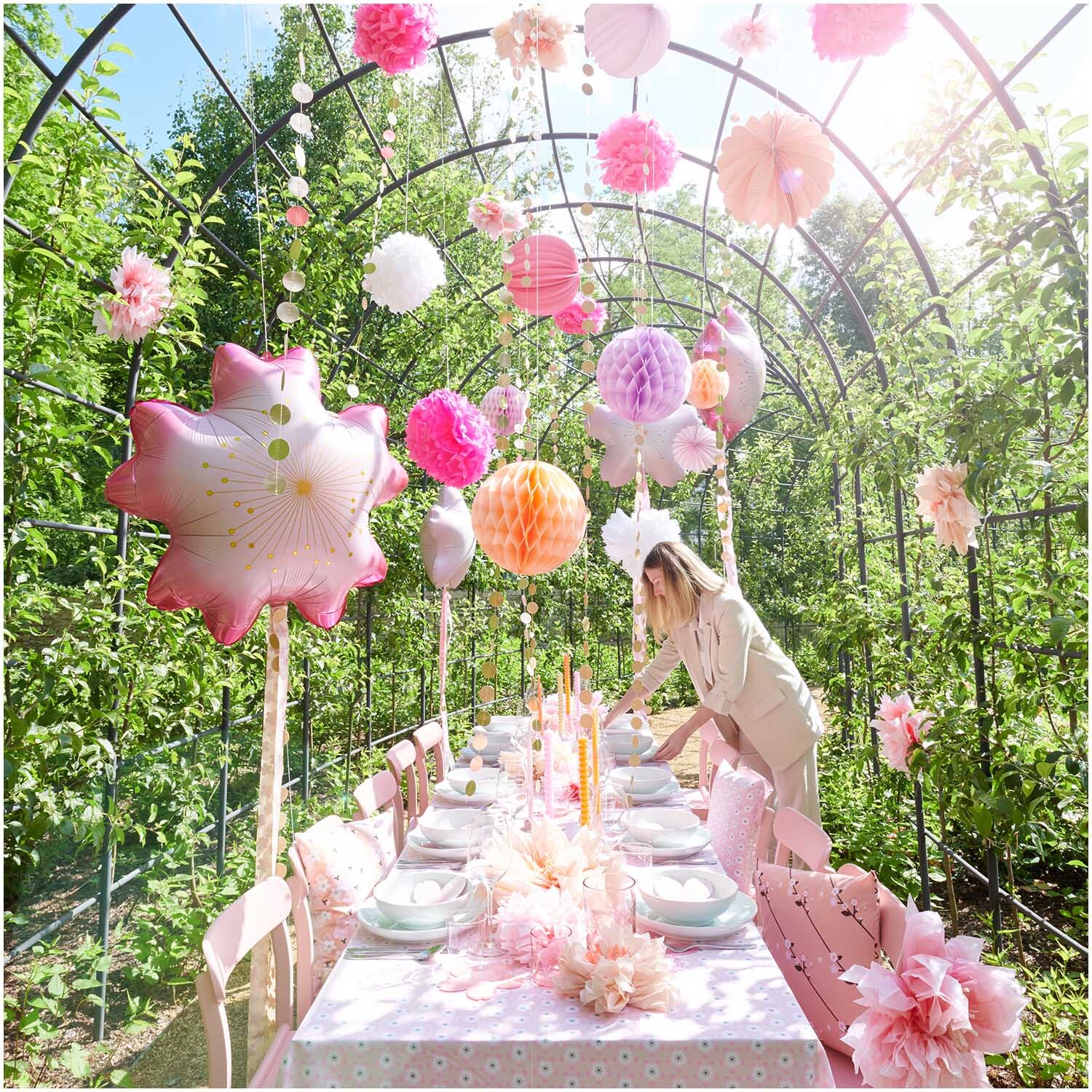 Wabenpapier Bälle Sommer 3 Stück Wabenpapier Bälle Sommer 3 Stück