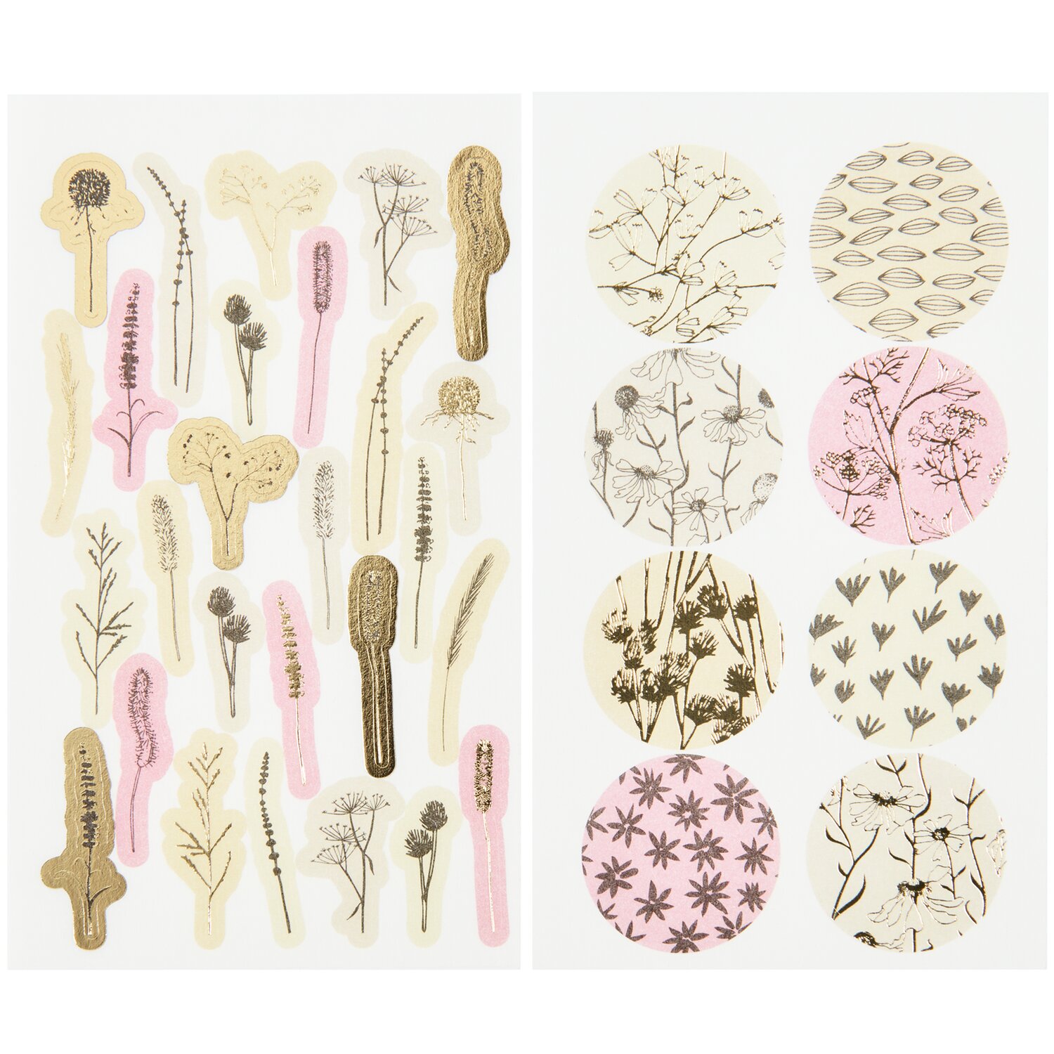 Paper Poetry Washi Sticker In the Meadow Pastell 4 Bögen von Rico Design