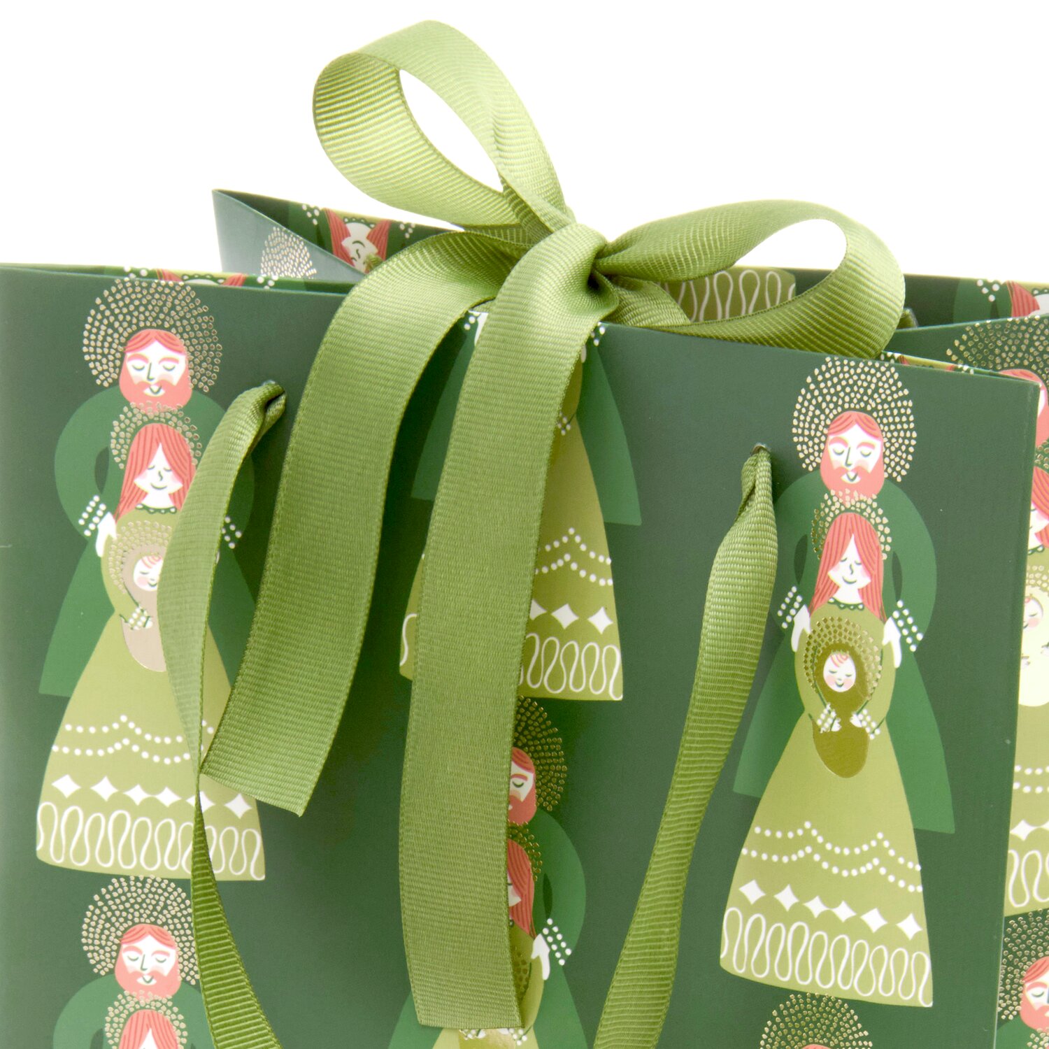 Geschenktüte Advent Heilige Familie M 22x20,5x1,5cm von Rico Design