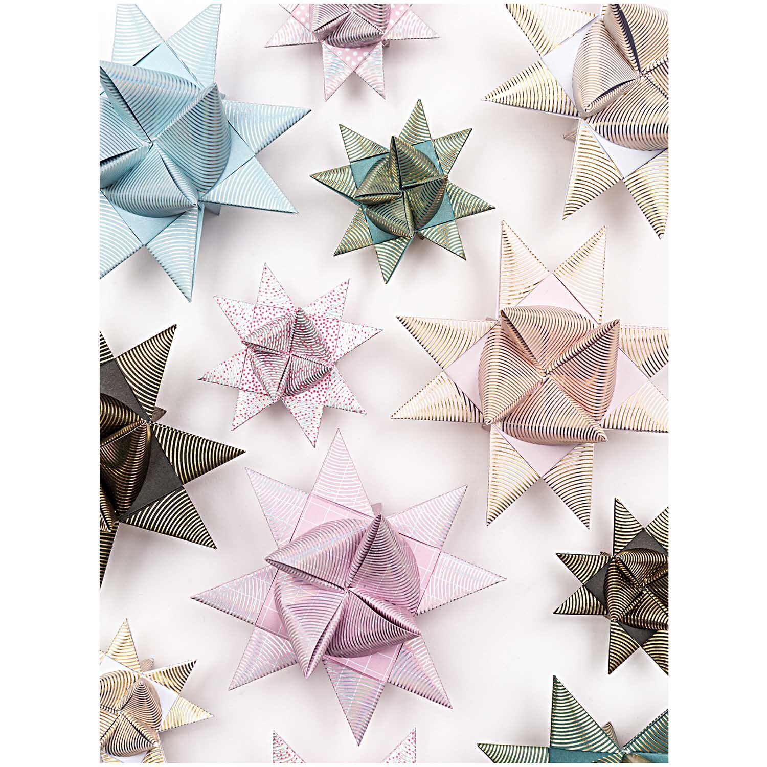 Paper Poetry Fröbelstreifen Magical Christmas mit Einhorn40 Stück von Rico Design