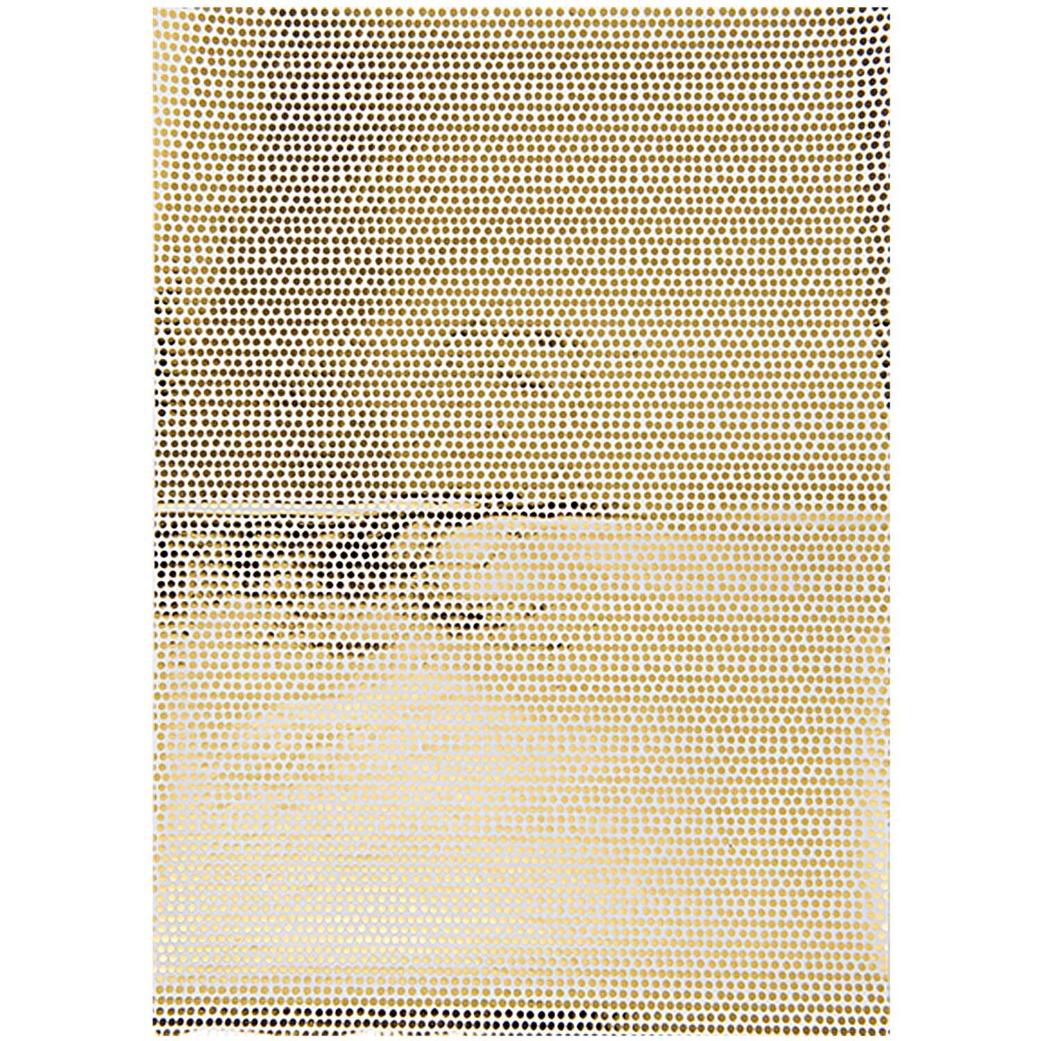 Paper Patch Papier Dots gold 30x42cm Hot Foil Paper Patch Papier Dots gold 30x42cm Hot Foil