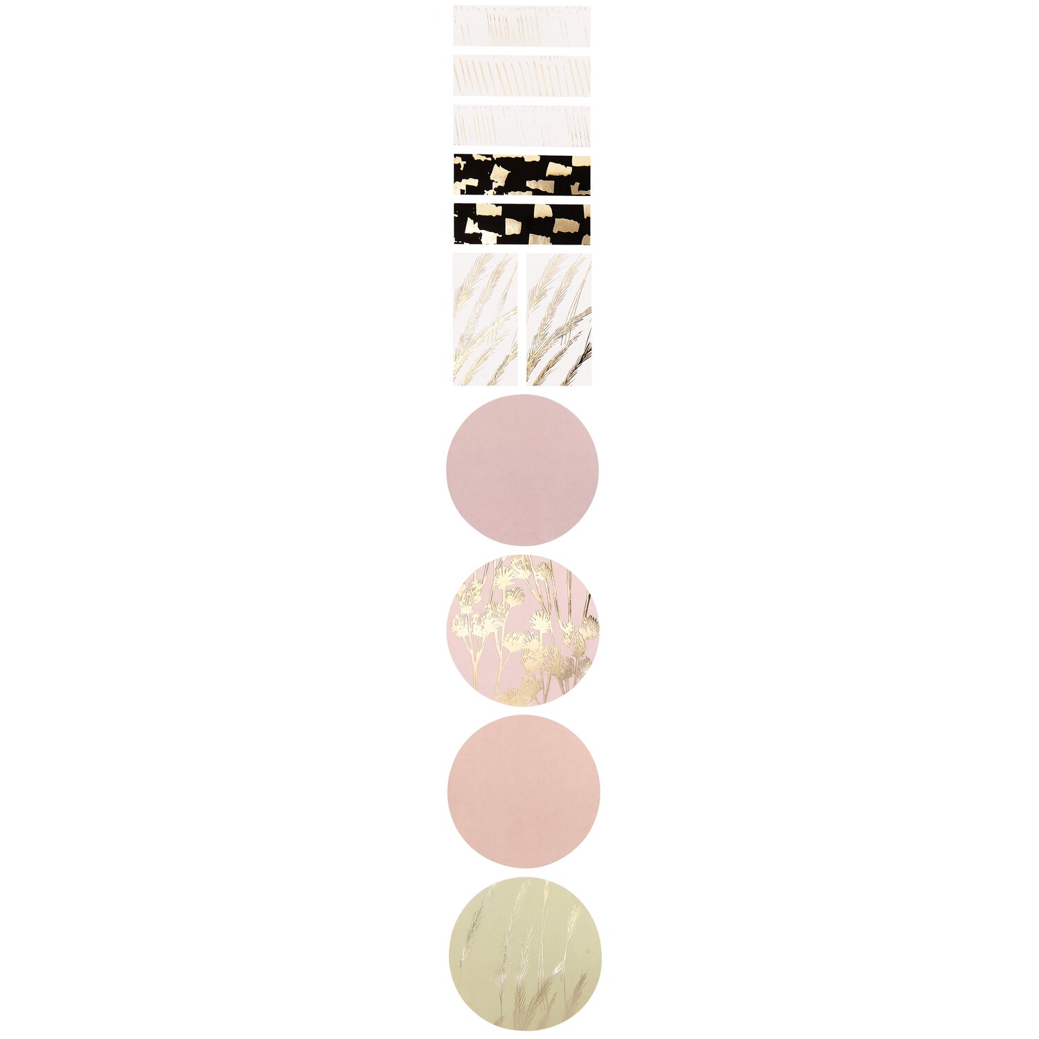 Paper Poetry Packaging Sticker auf Rolle In the Meadow 100 Stück von Rico Design