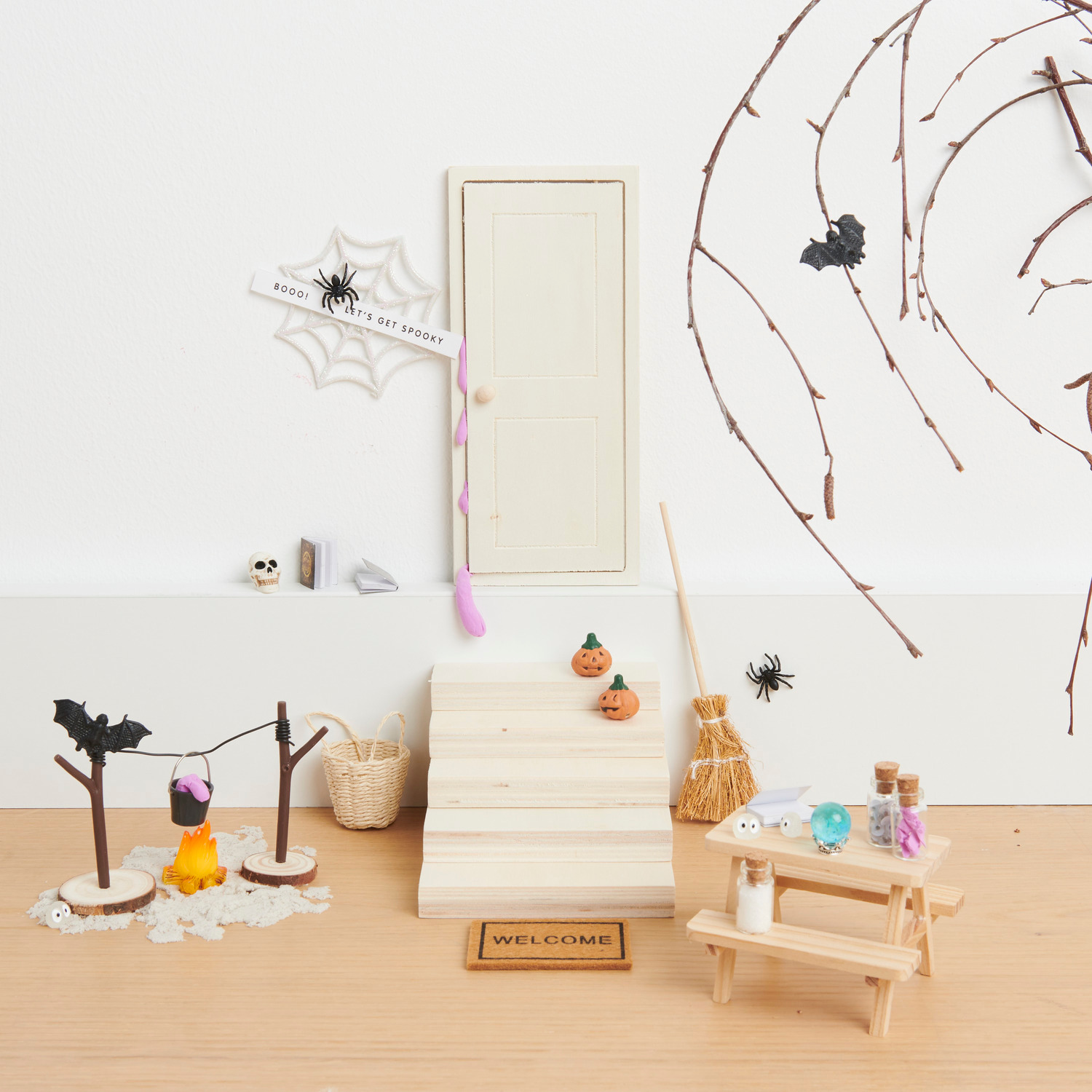 Miniatur Halloween Dekoration Set Miniatur Halloween Dekoration Set