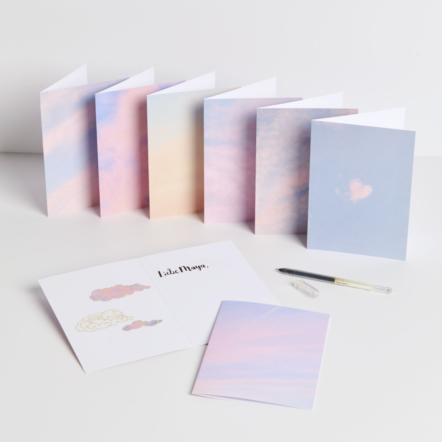 Paper Poetry Kartenset The Sky is the Limit B6 von Rico Design