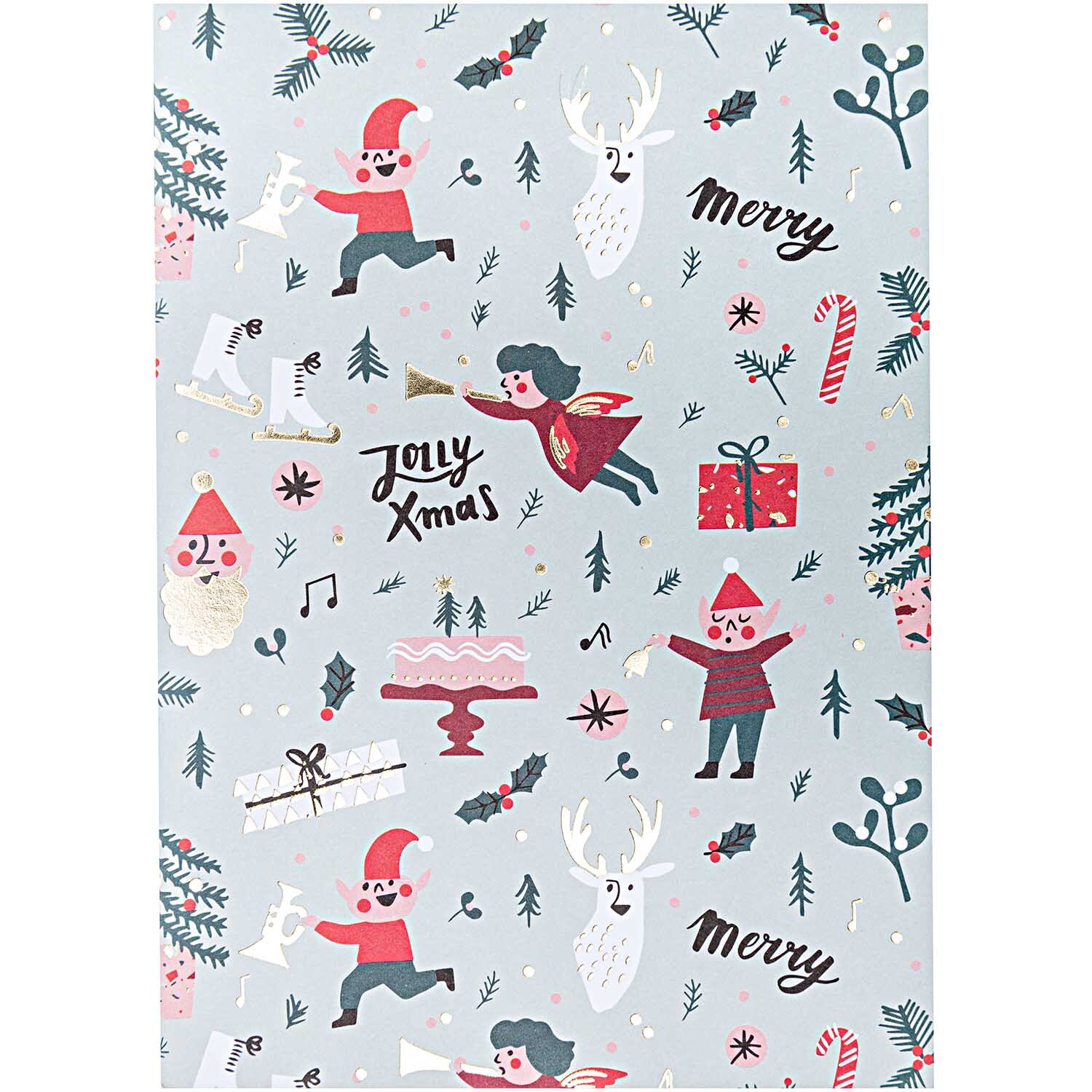 Paper Poetry Postkartenblock Jolly Christmas Classic 12,5x17,6cm Paper Poetry Postkartenblock Jolly Christmas Classic 12,5x17,6cm