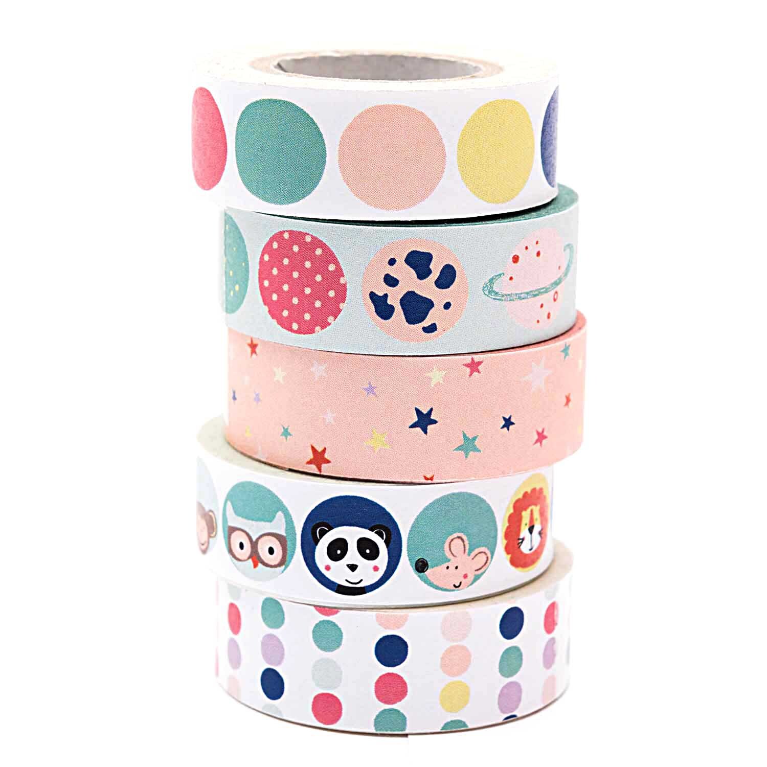 Paper Poetry Tape Set kleine Astronauten