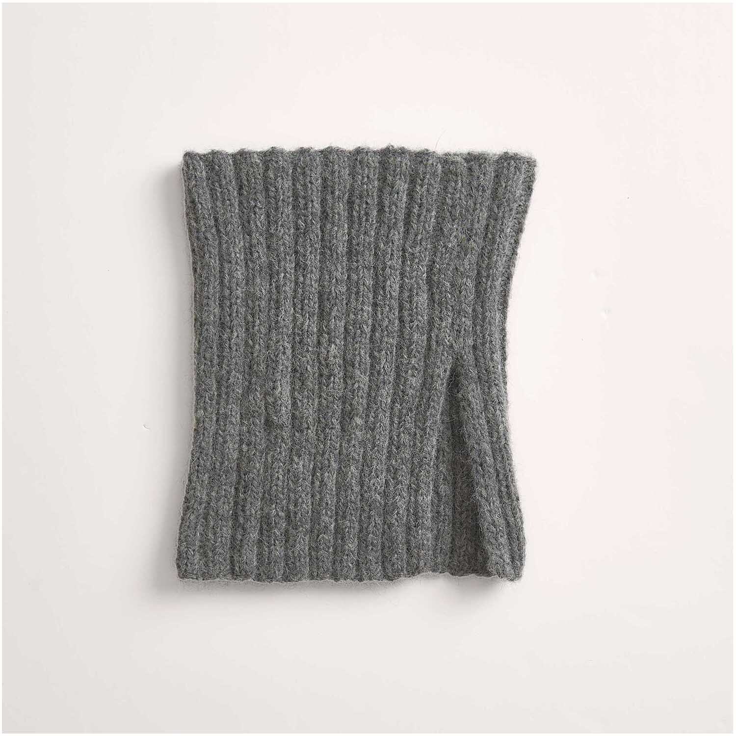 Strickset Kragen Modell 18 aus Luxury Knits Winter Special Anthrazit Strickset Kragen Modell 18 aus Luxury Knits Winter Special Anthrazit