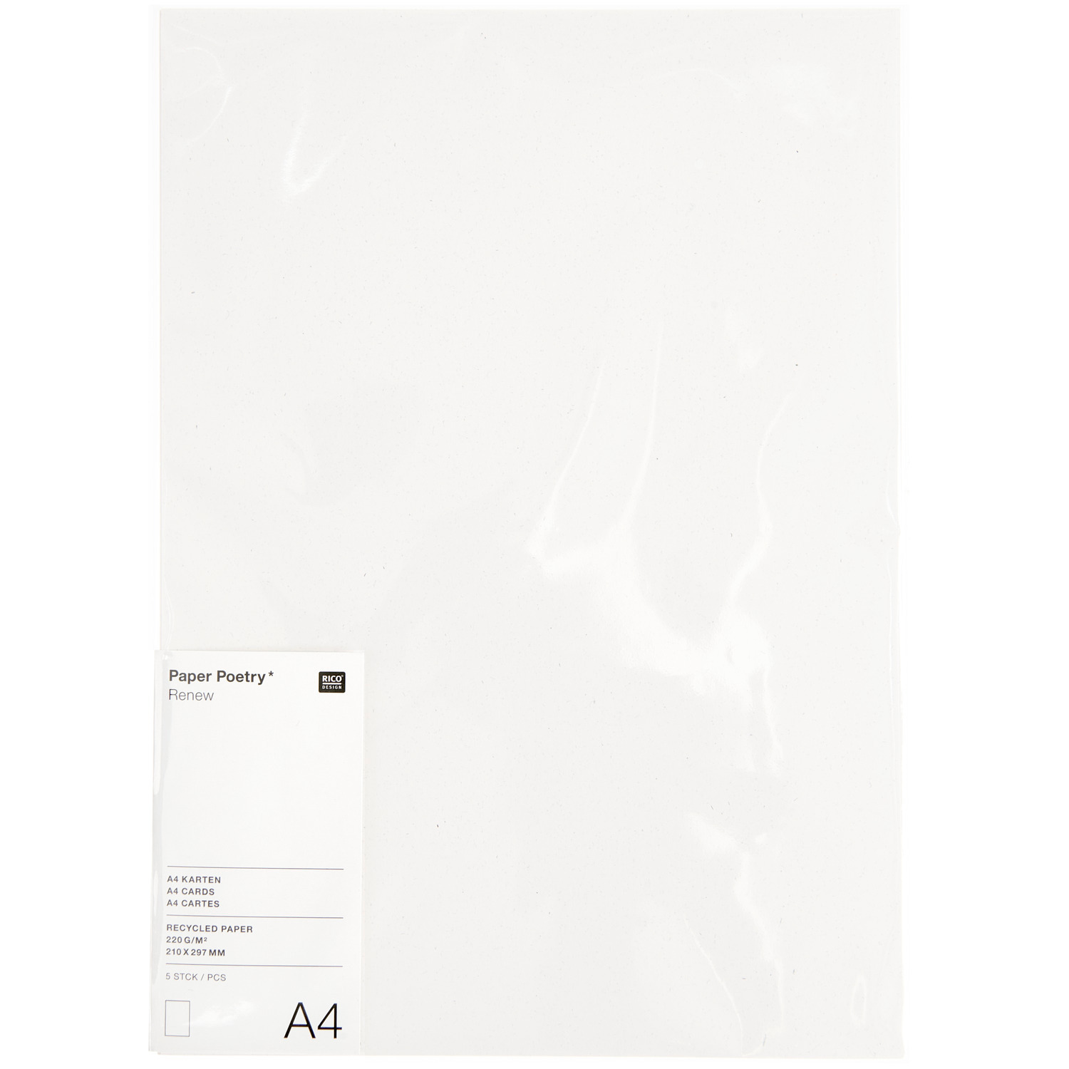 Paper Poetry Renew Karten A4 Paper Poetry Renew Karten A4