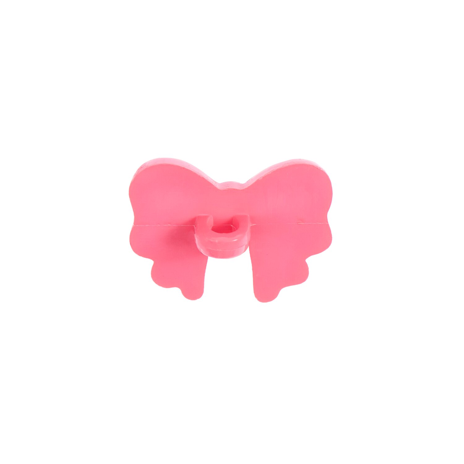 Knöpfe Schleife 1,8x1,5cm 4 Stück Farbe Pink von Rico Design