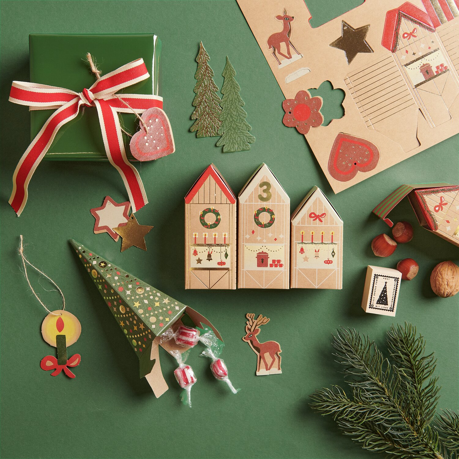 Adventskalender Bastelset von Rico Design Adventskalender Bastelset von Rico Design