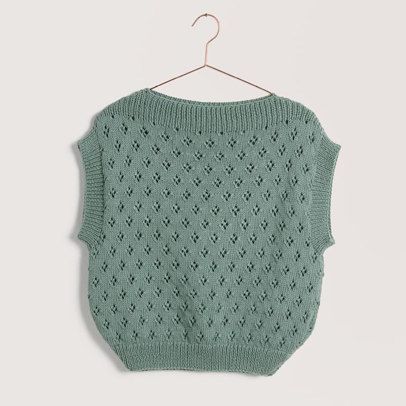 Gestricktes Top: Modell 26 aus dem Heft Lovewool No. 22