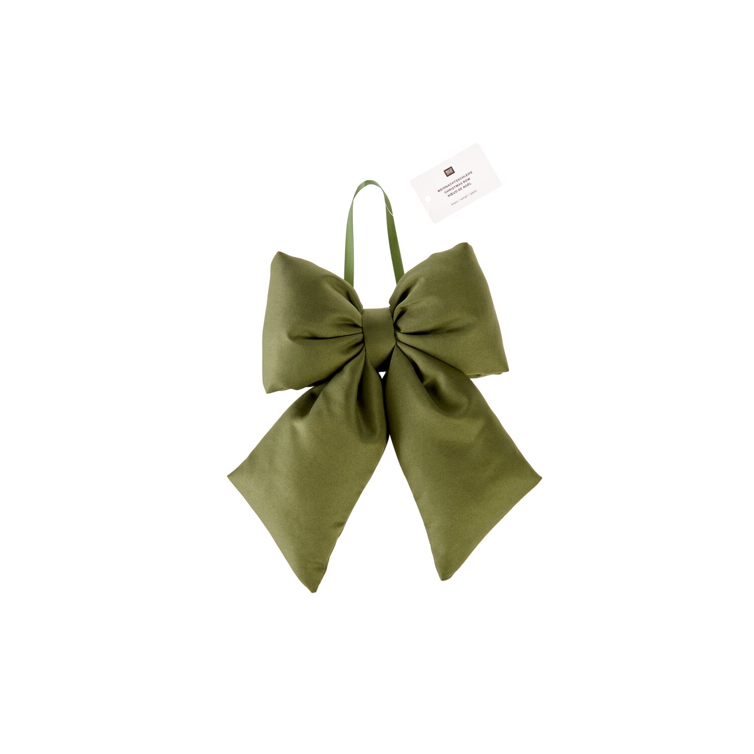 Weihnachtsschleife 23x30x6cm Farbe Grün von Rico Design