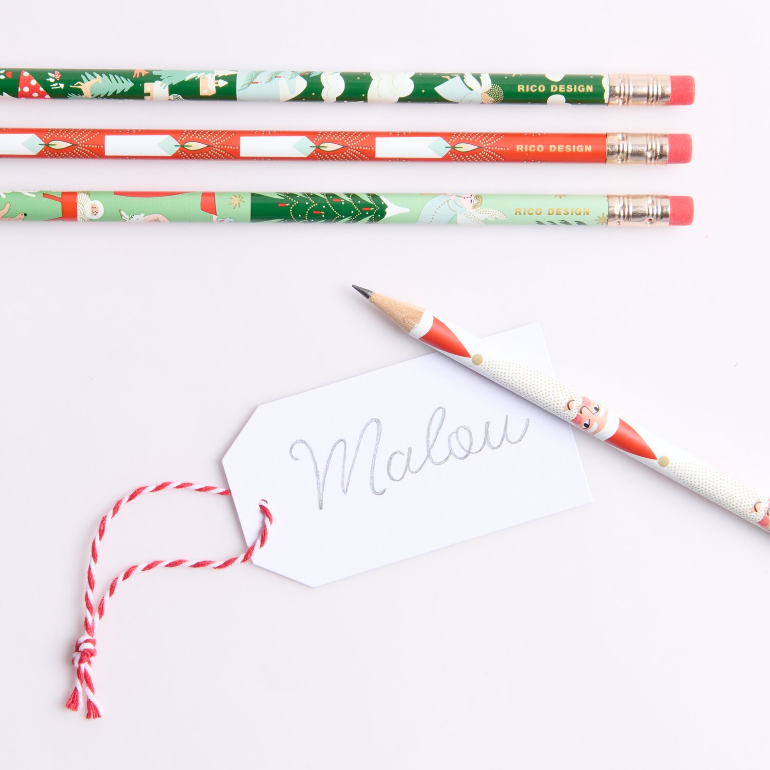 Paper Poetry Bleistiftset Advent Advent 4-teilig von Rico Design