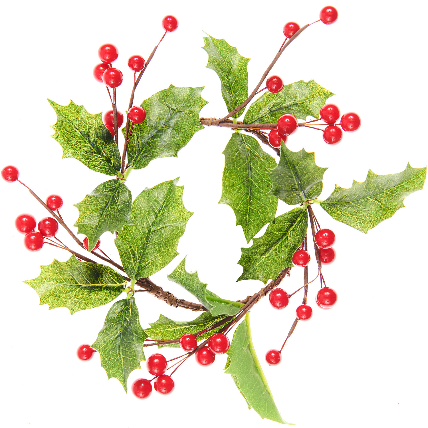 Ilexkranz mit roten Beeren Ilexkranz mit roten Beeren
