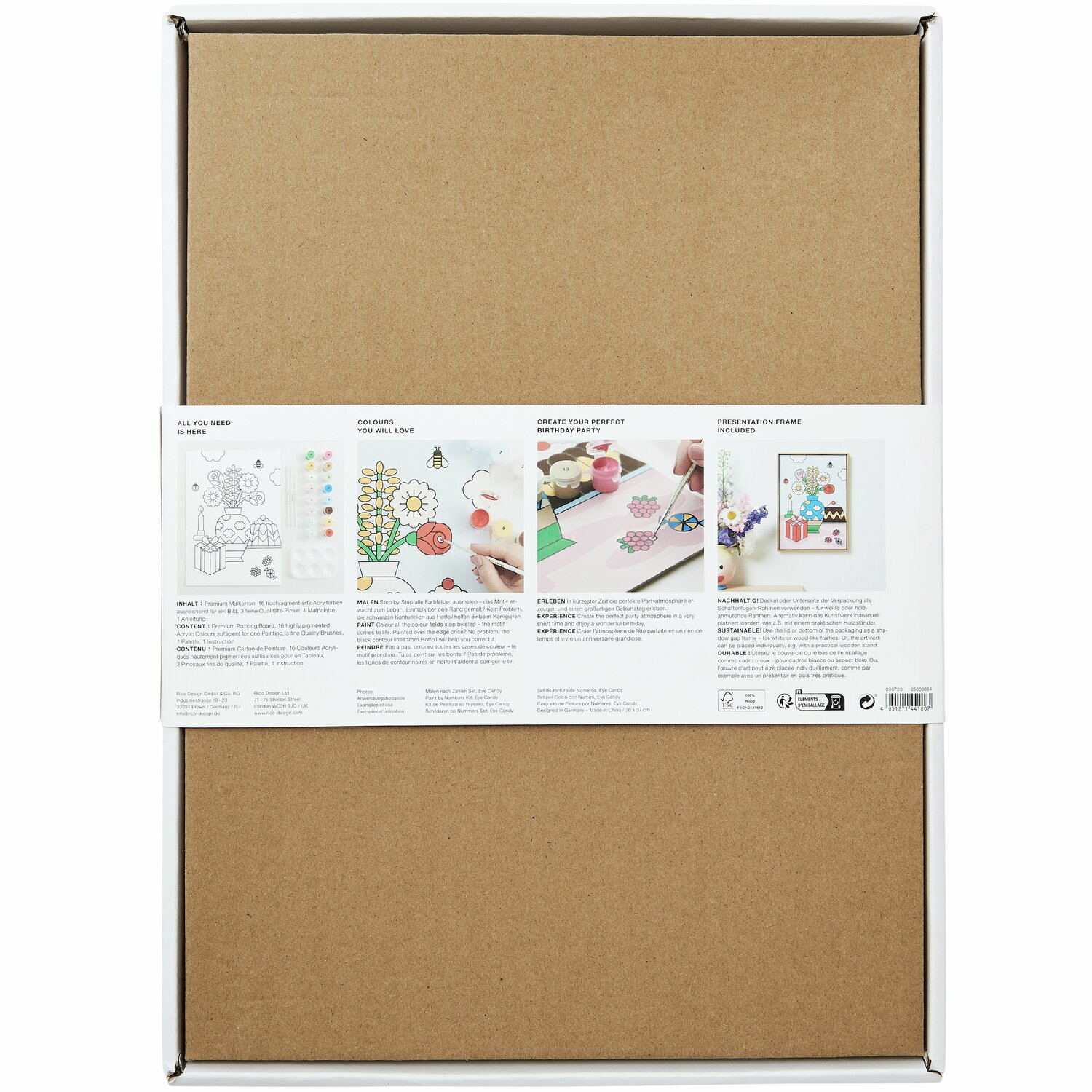 Rico Design x Redfries Malen nach Zahlen Set 26x37cm von Rico Design