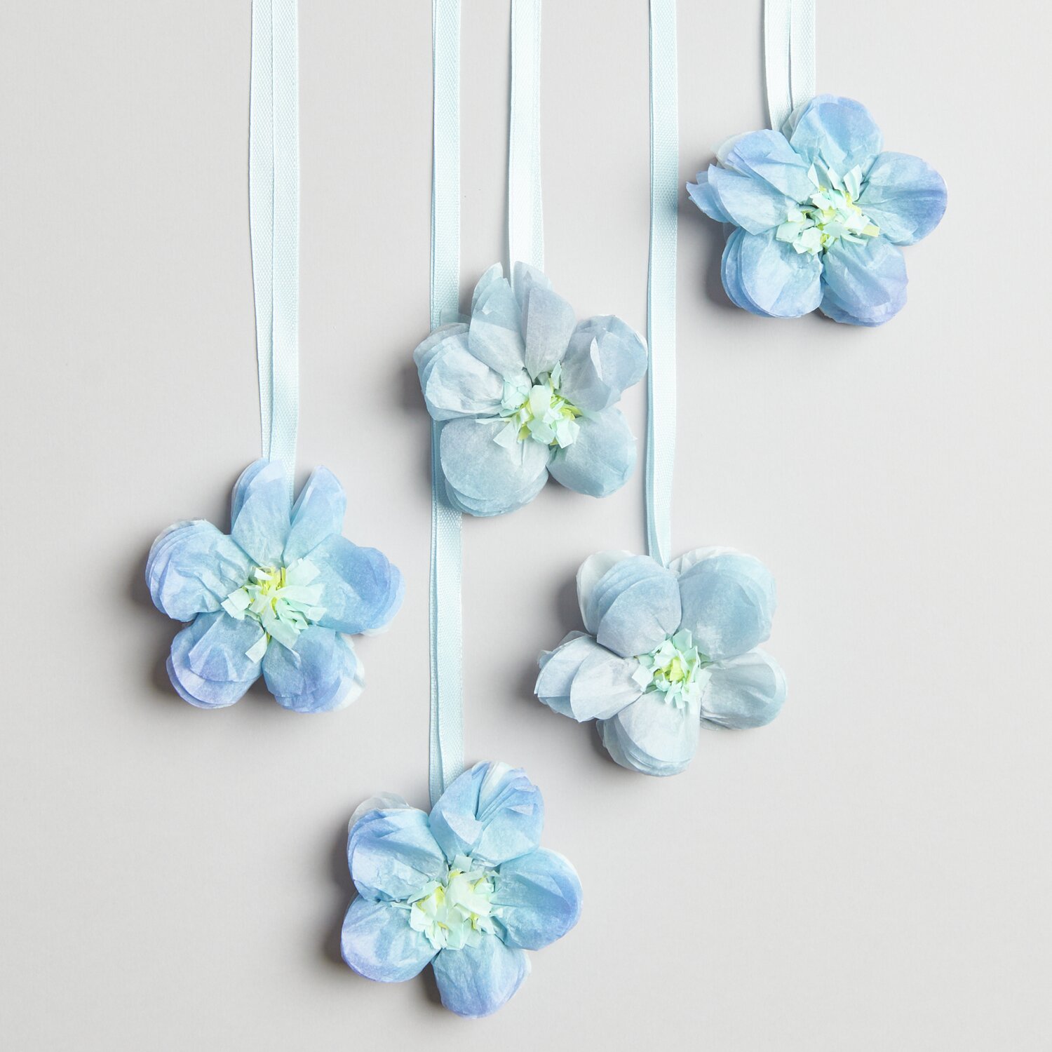 Seidenpapierblumen Vergissmeinnicht 7cm Seidenpapierblumen Vergissmeinnicht 7cm