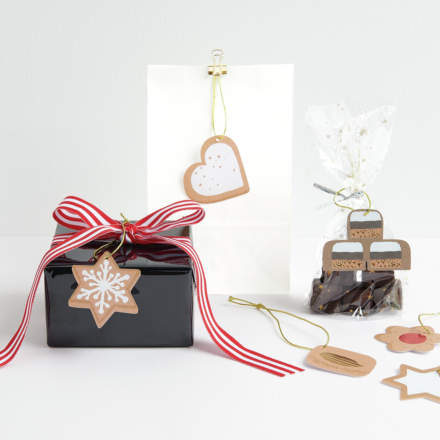Paper Poetry Geschenkanhänger Cookies 8-teilig von Rico Design