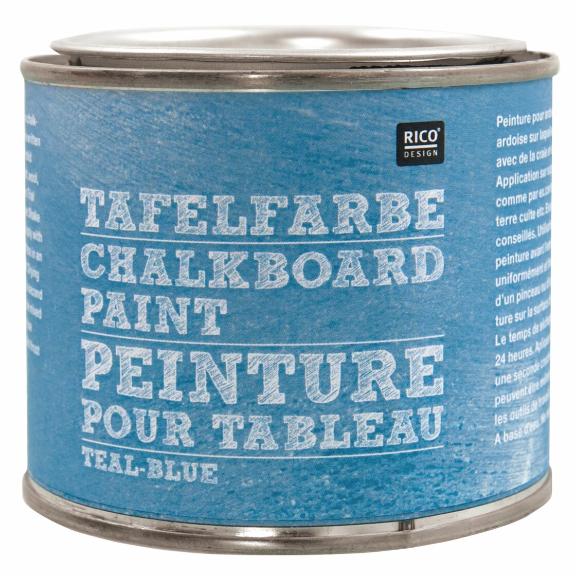 Tafelfarbe 250ml Farbe Petrolblau von Rico Design