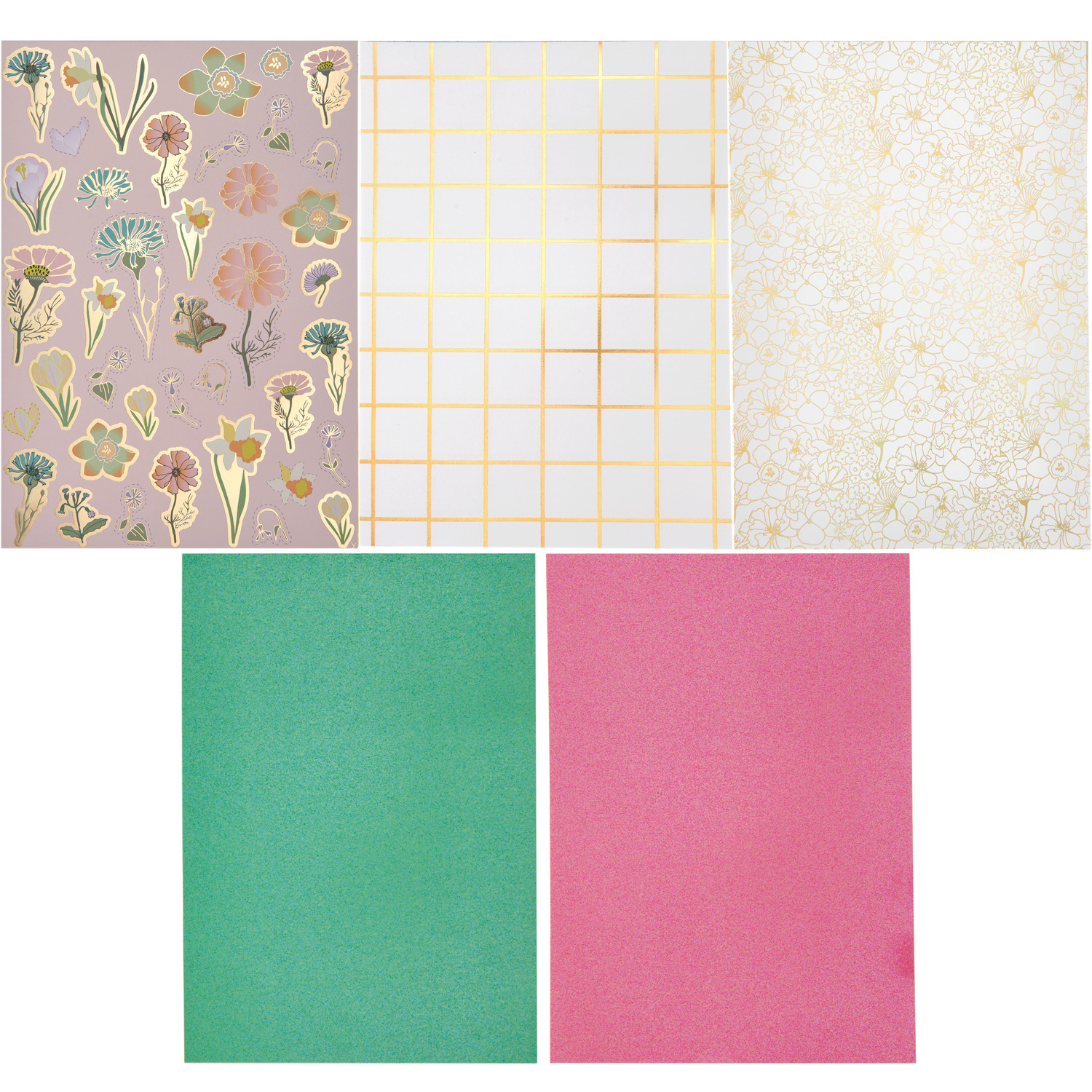 Paper Poetry Motivpapierblock Flower Power Paper Poetry Motivpapierblock Flower Power