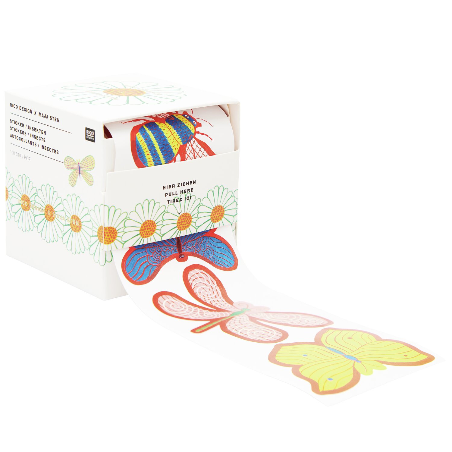 Sticker Midsommar Magic Insekten