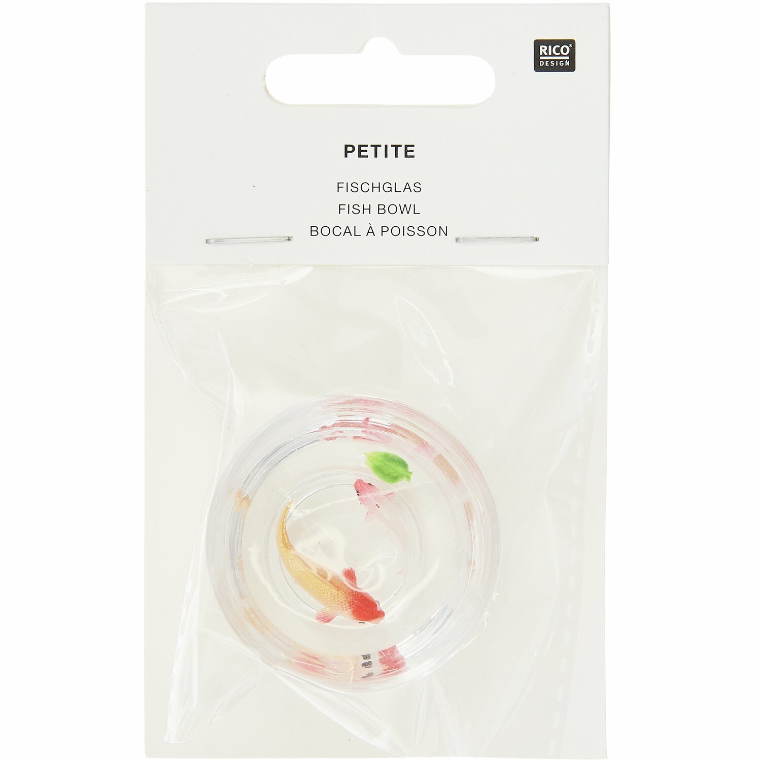 Miniatur Fischglas von Rico Design