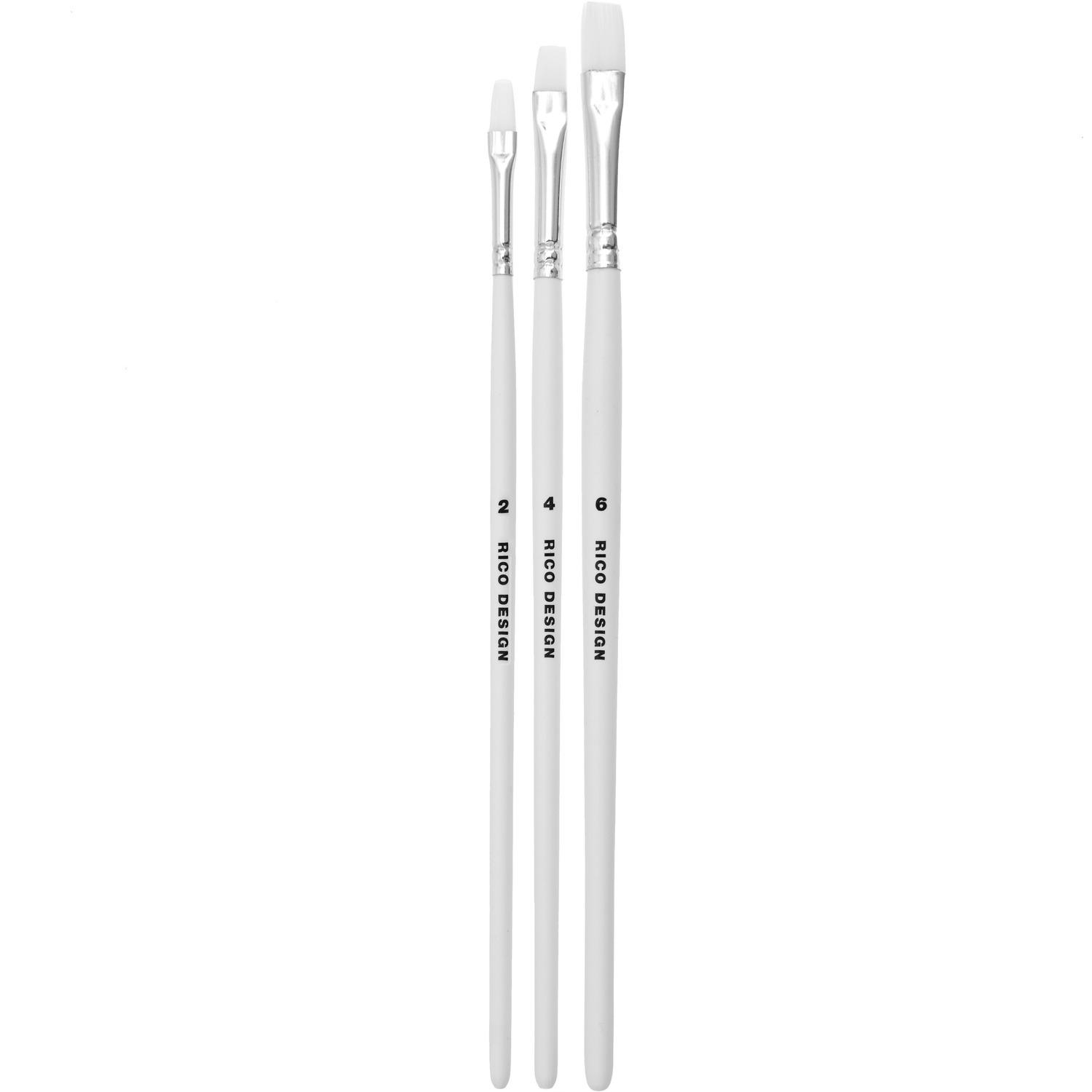 Acrylini Acrylpinselset flach Acrylini Acrylpinselset flach