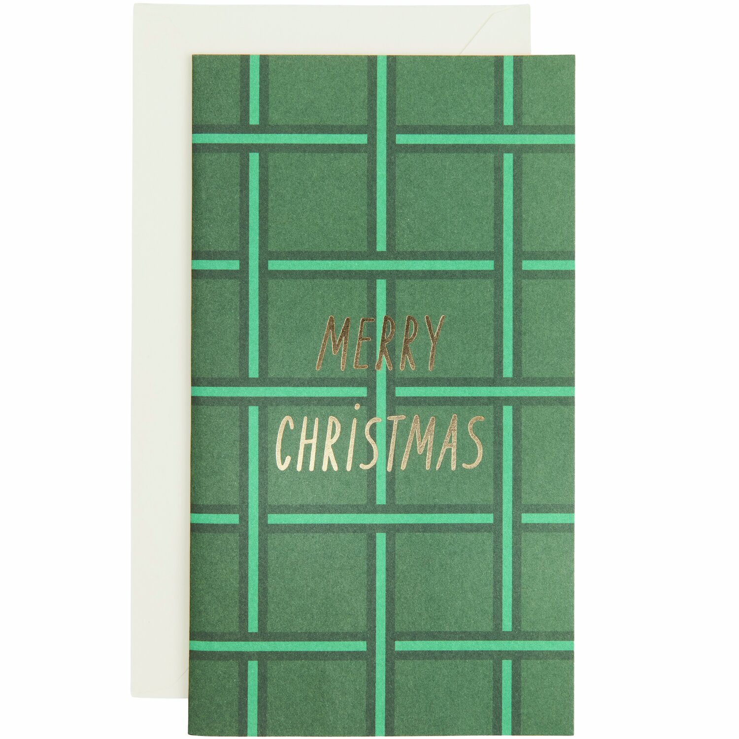 Pop-Up Karte Weihnachtsbaum irisierend 11x19,5cm von Rico Design